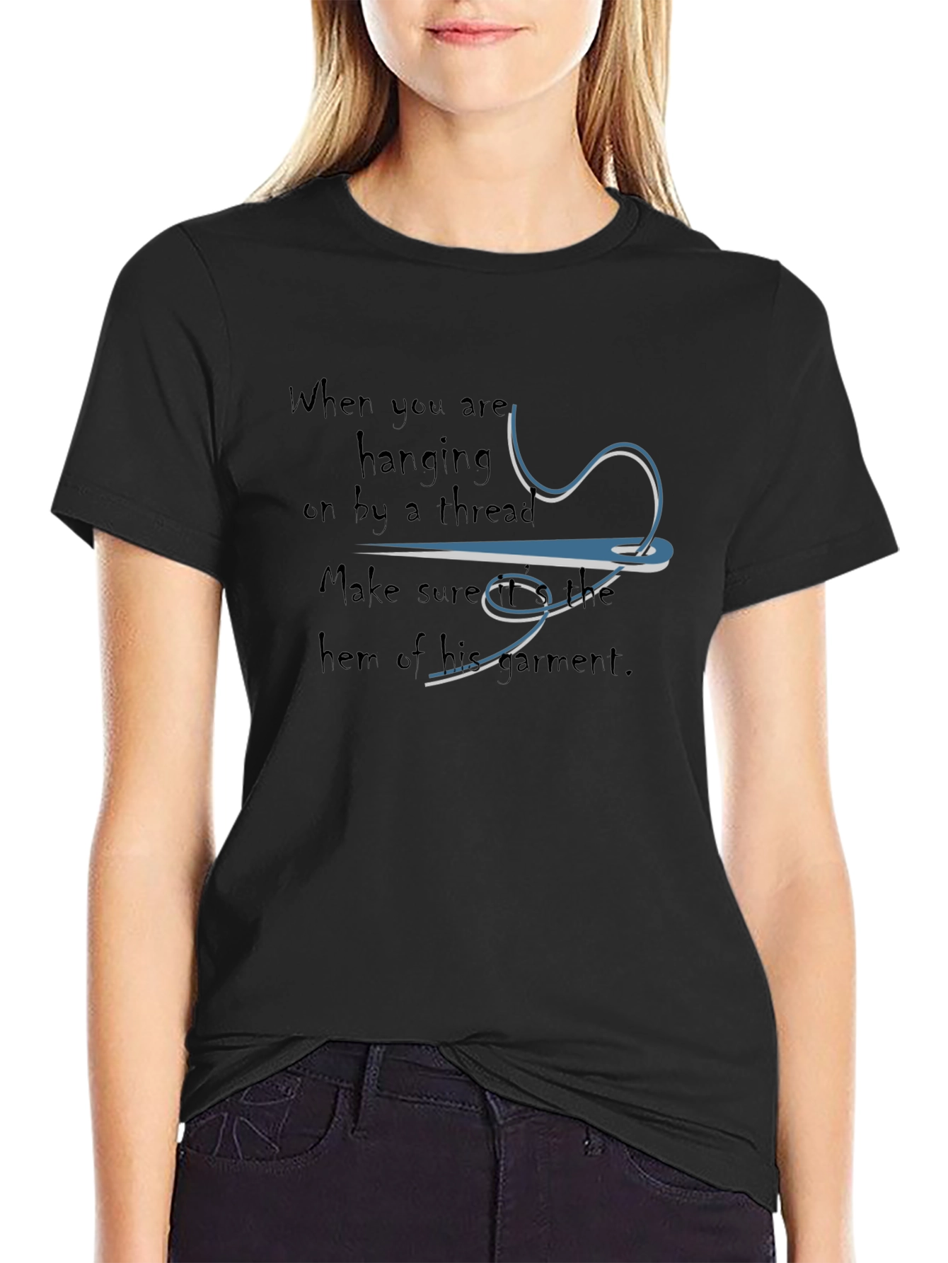 Hanging by a Thread Graphic T-Shirt