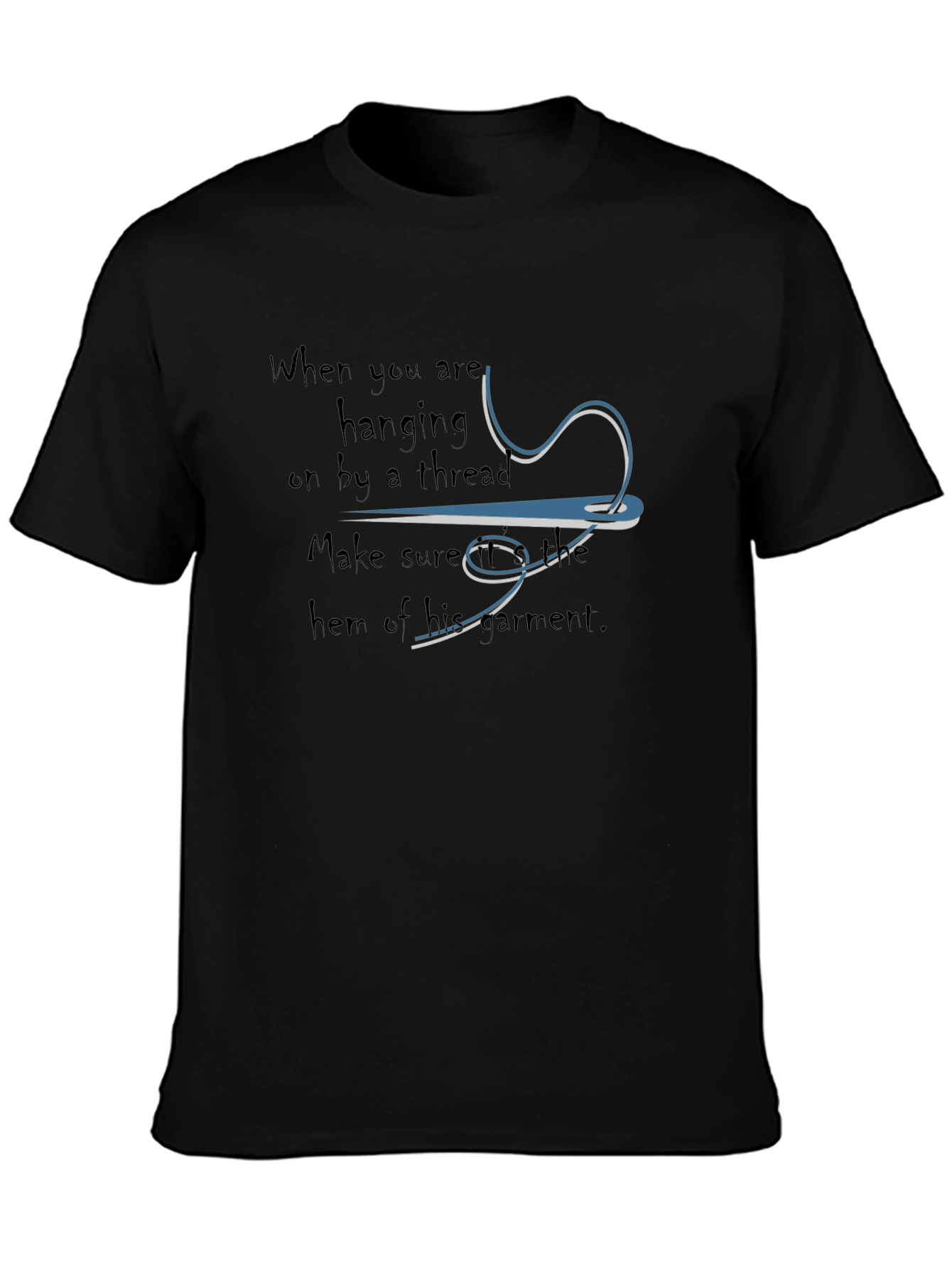 Hanging by a Thread Graphic T-Shirt