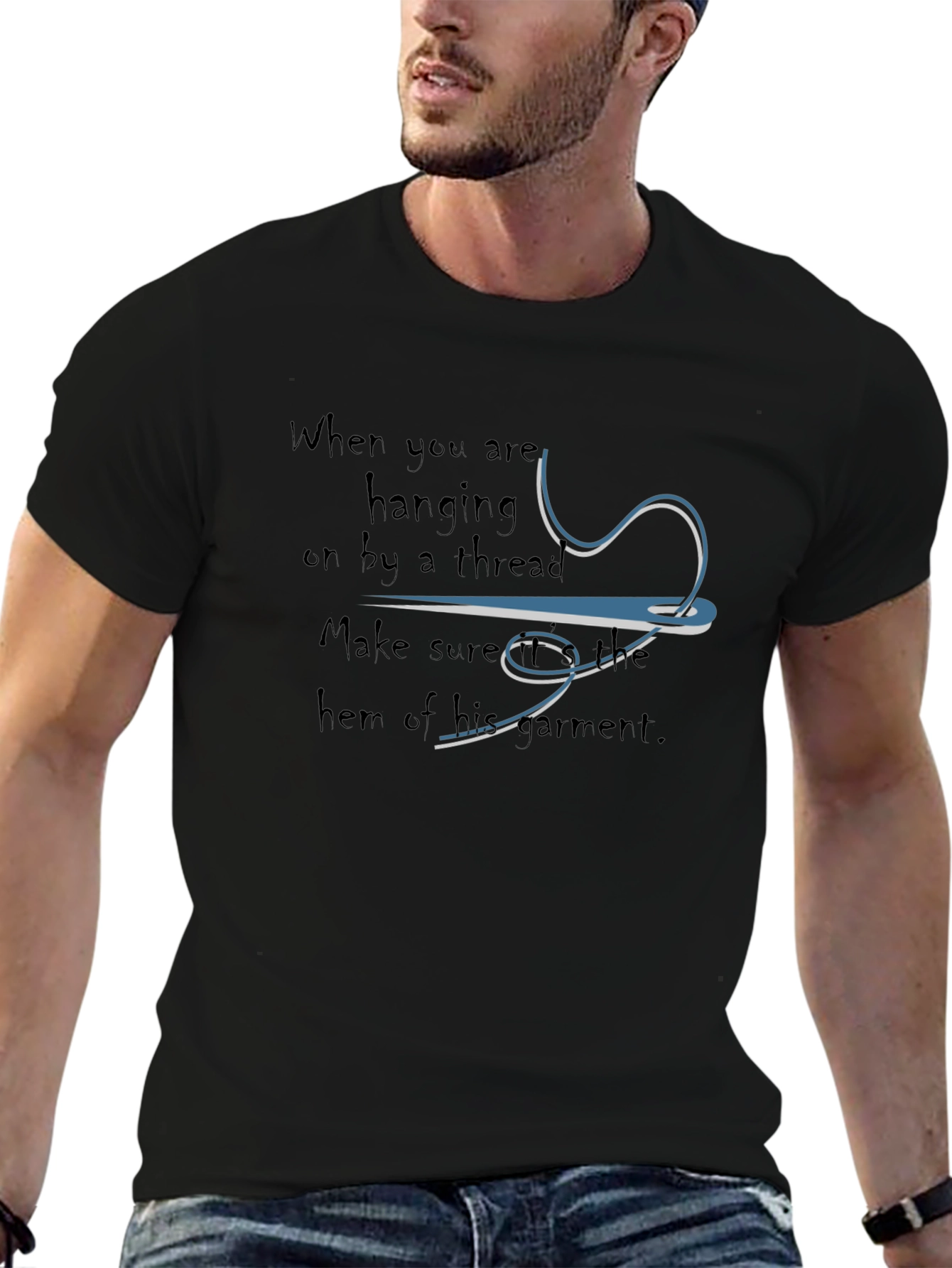 Hanging by a Thread Graphic T-Shirt