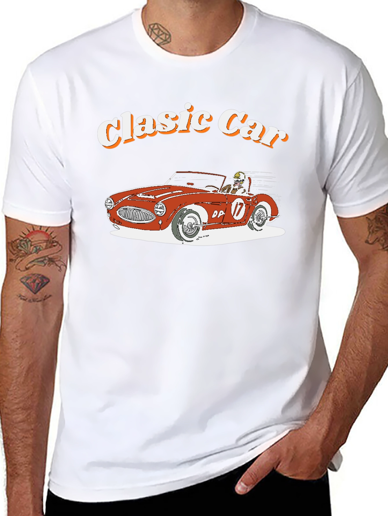 Classic Car Graphic T-Shirt