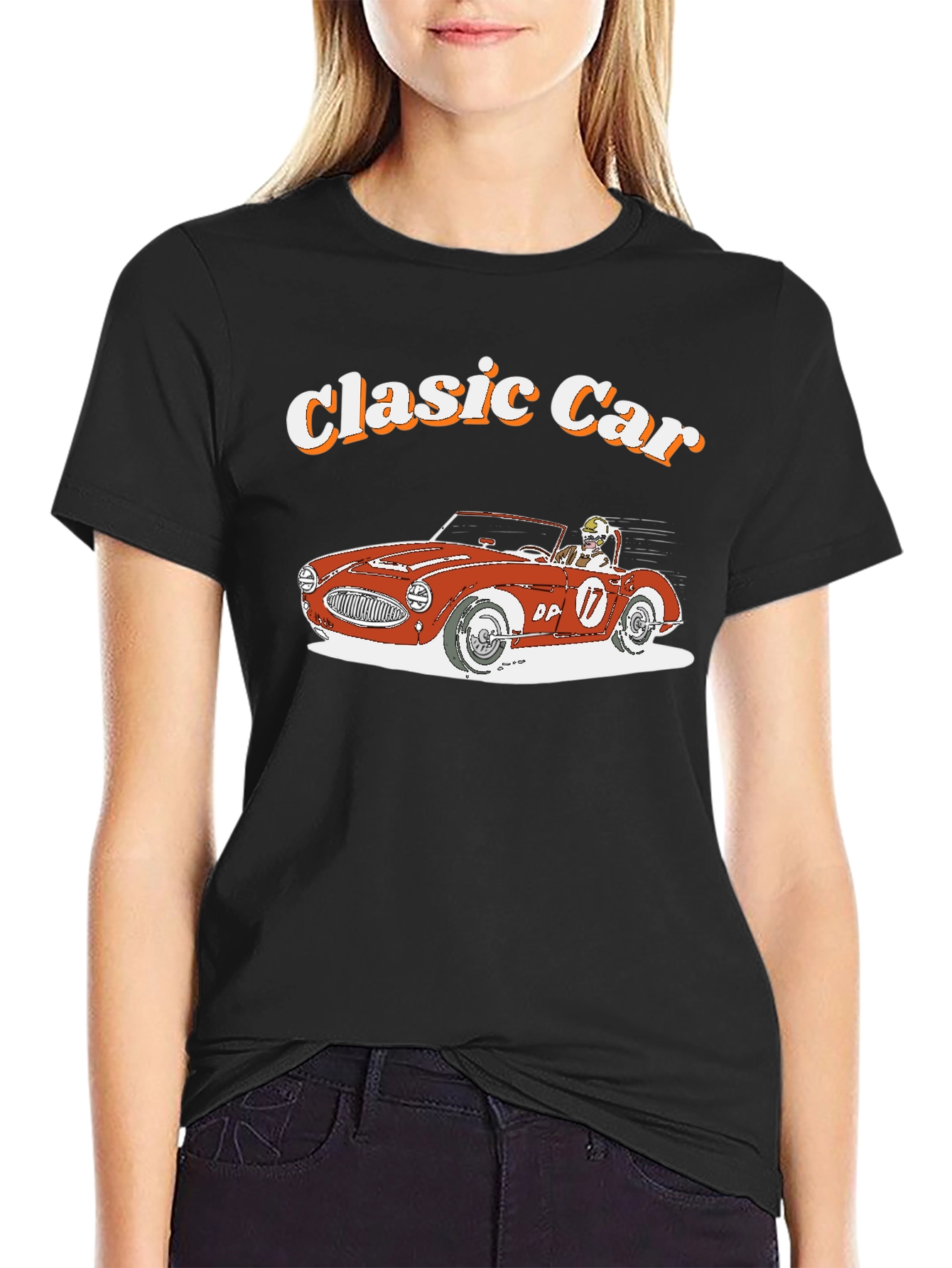 Classic Car Graphic T-Shirt