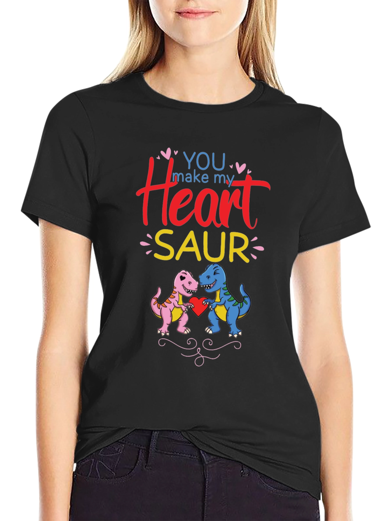 You Make My Heart Saur T-Shirt