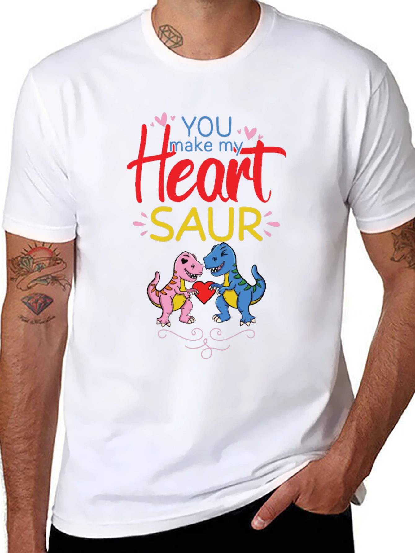 You Make My Heart Saur T-Shirt