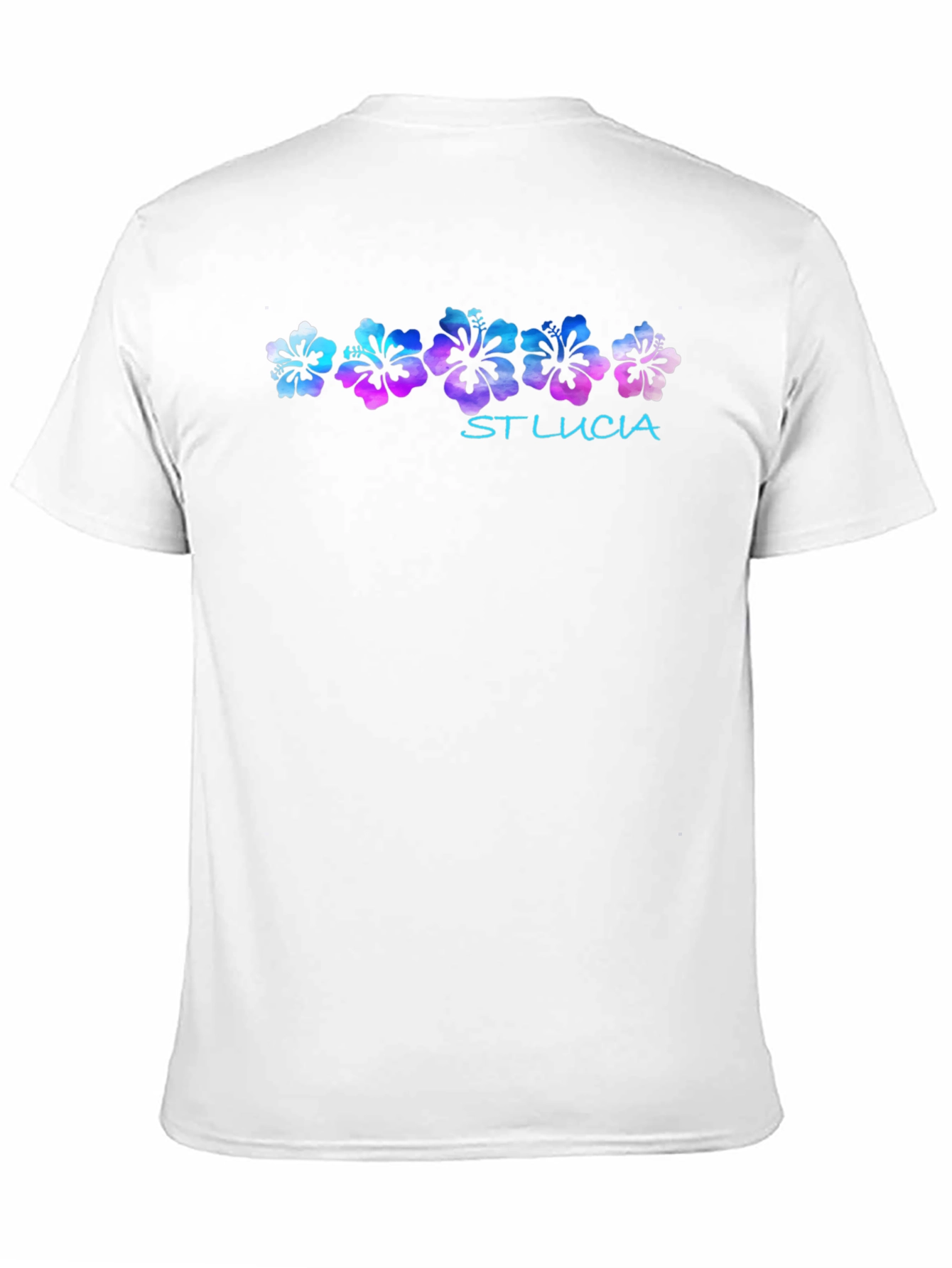 St. Lucia Floral Graphic T-Shirt