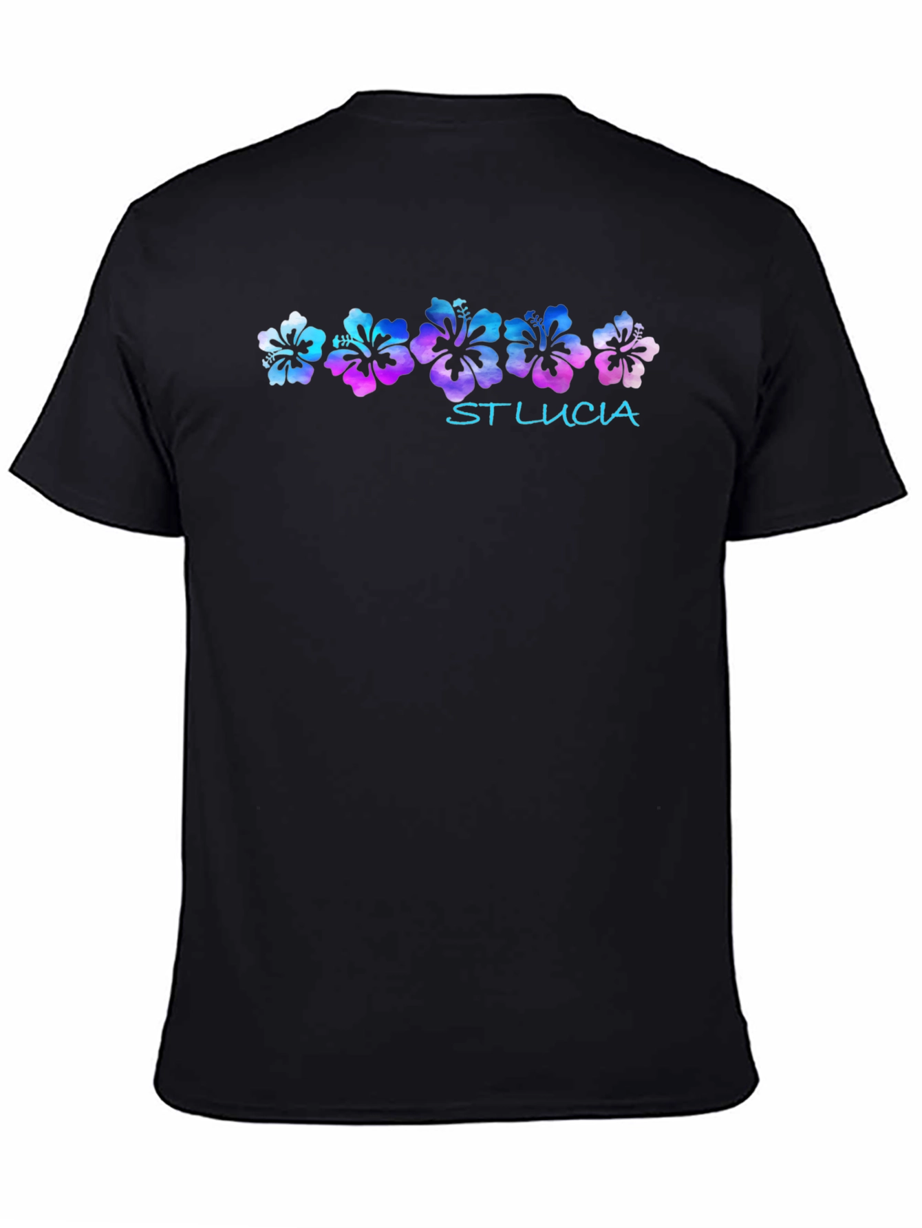 St. Lucia Floral Graphic T-Shirt