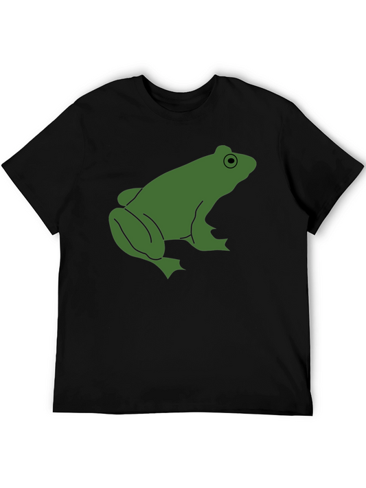 Frog Graphic Tee - Mens Black T-Shirt