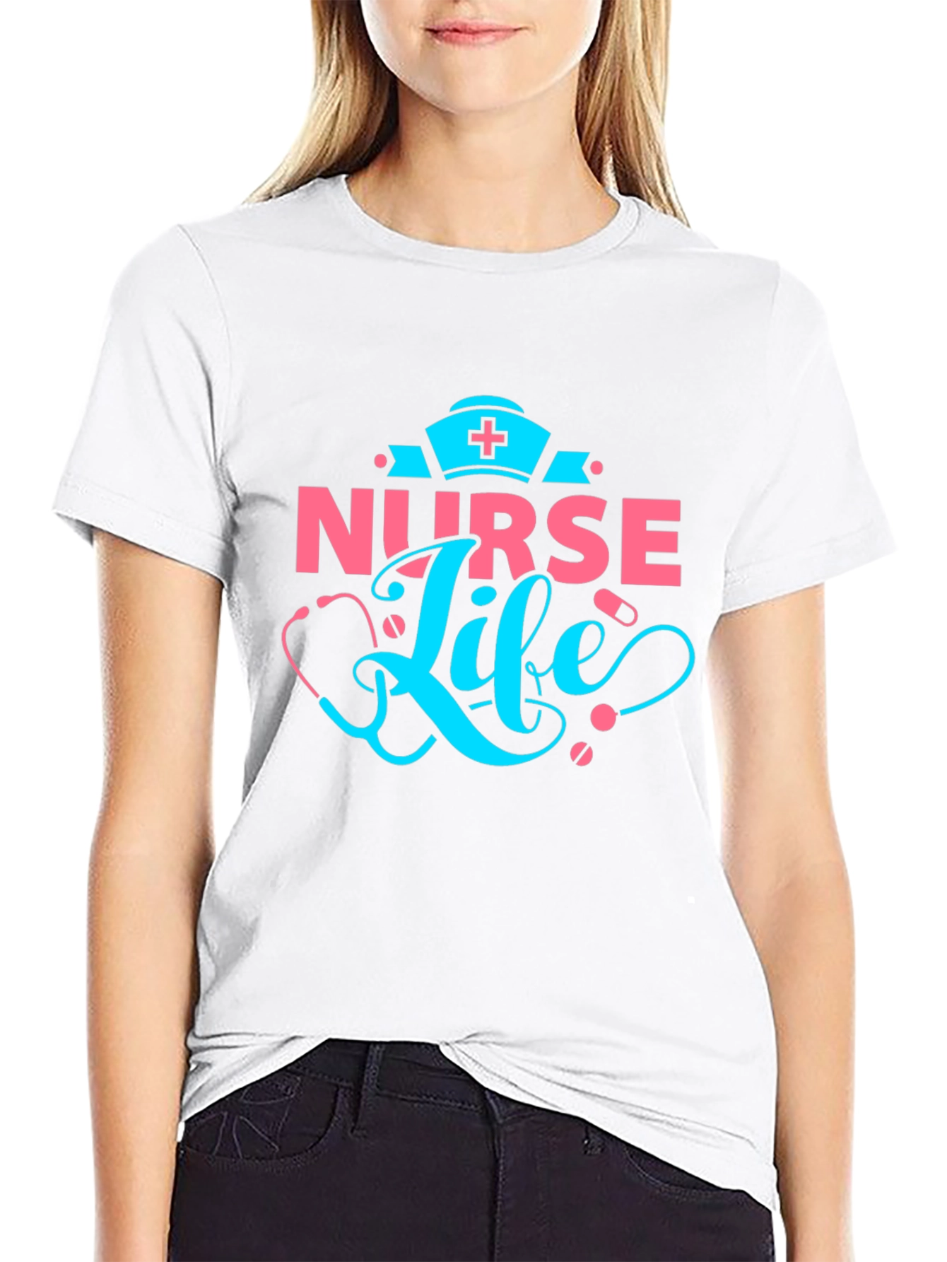 Nurse Life Graphic T-Shirt - Medical Professional Apparel