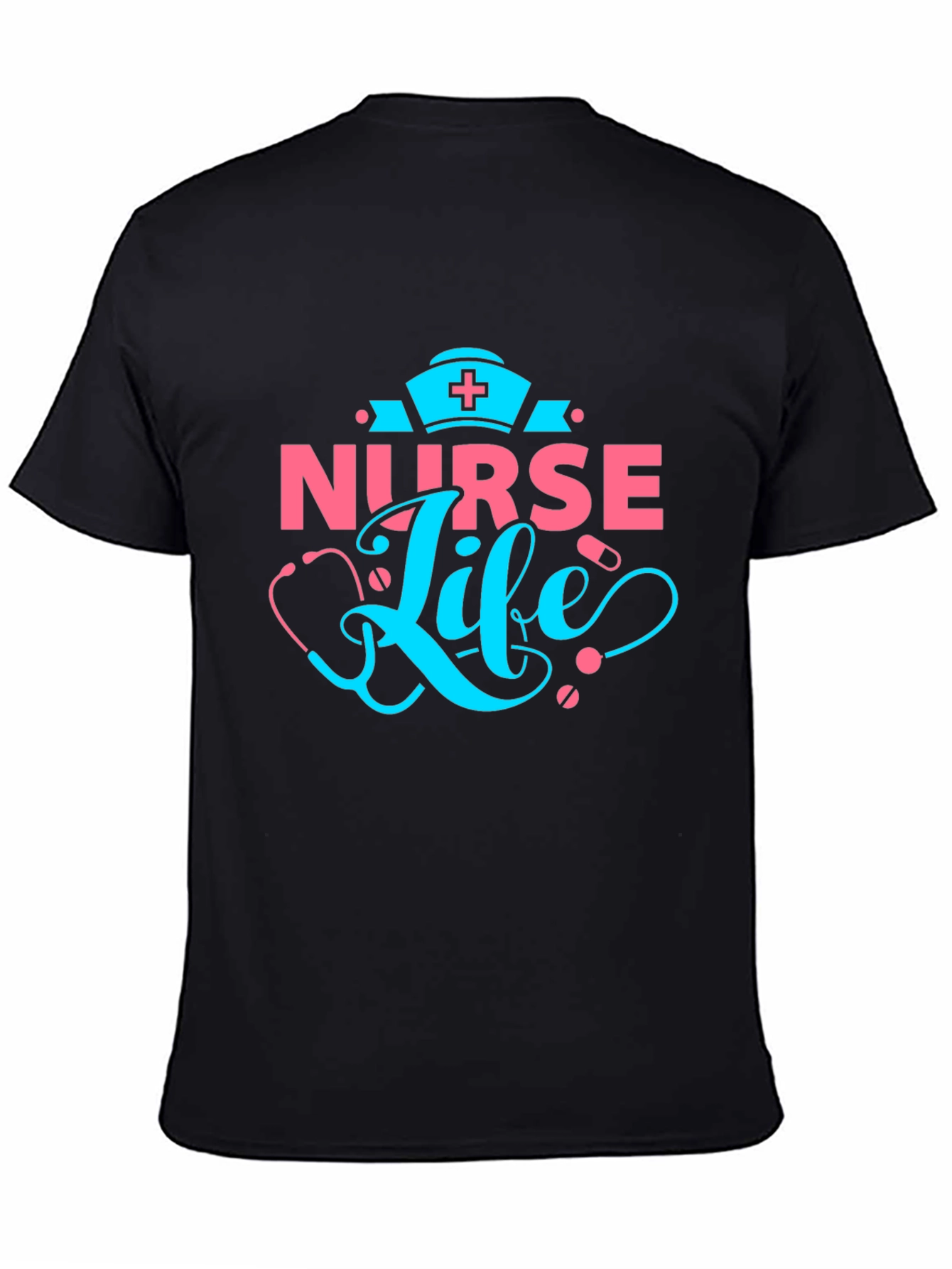 Nurse Life Graphic T-Shirt - Medical Professional Apparel