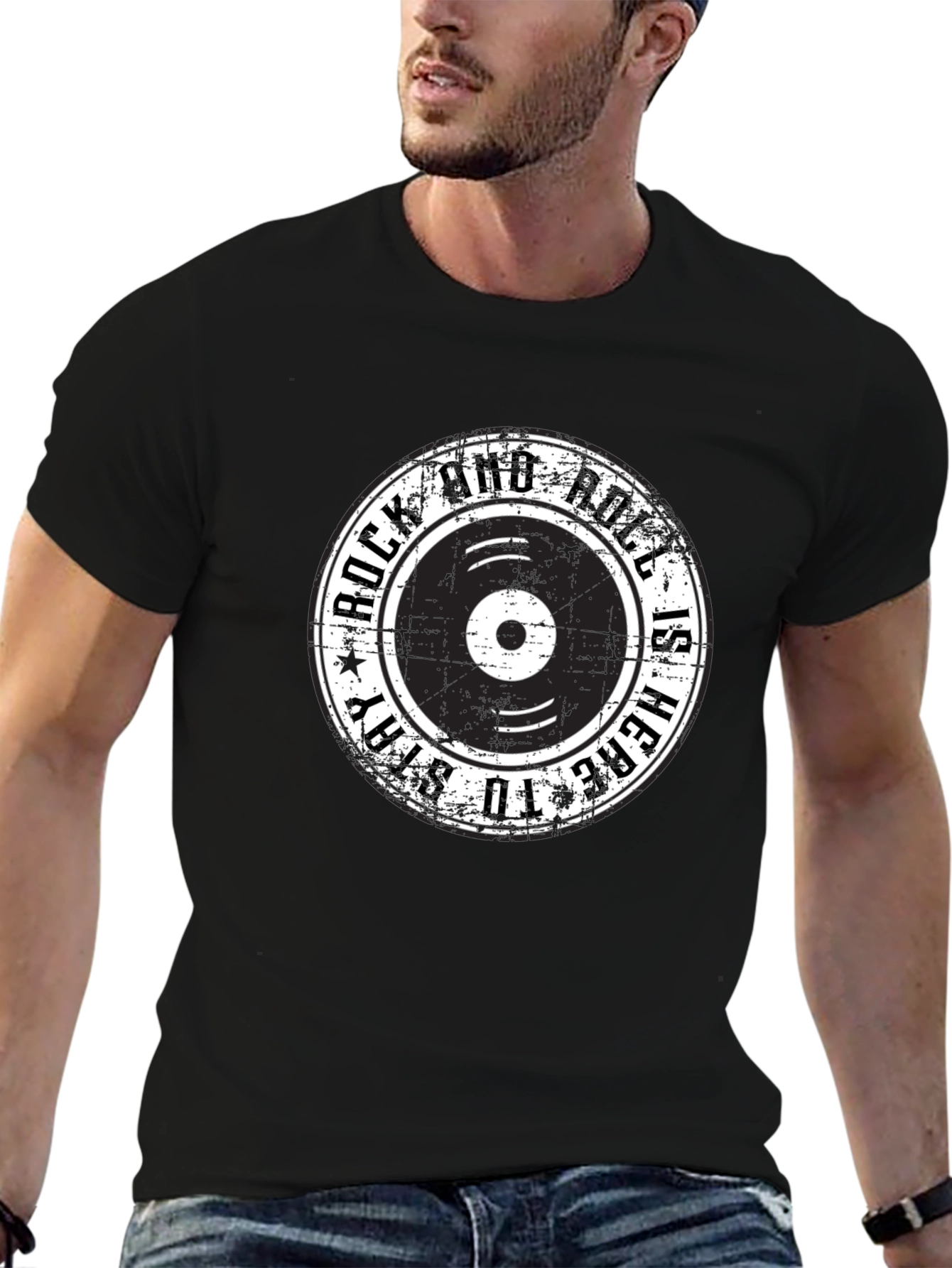 Rock and Roll Here to Stay Graphic Tee
