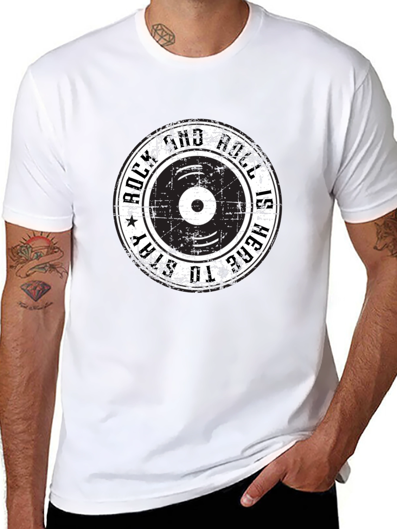 Rock and Roll Here to Stay Graphic Tee