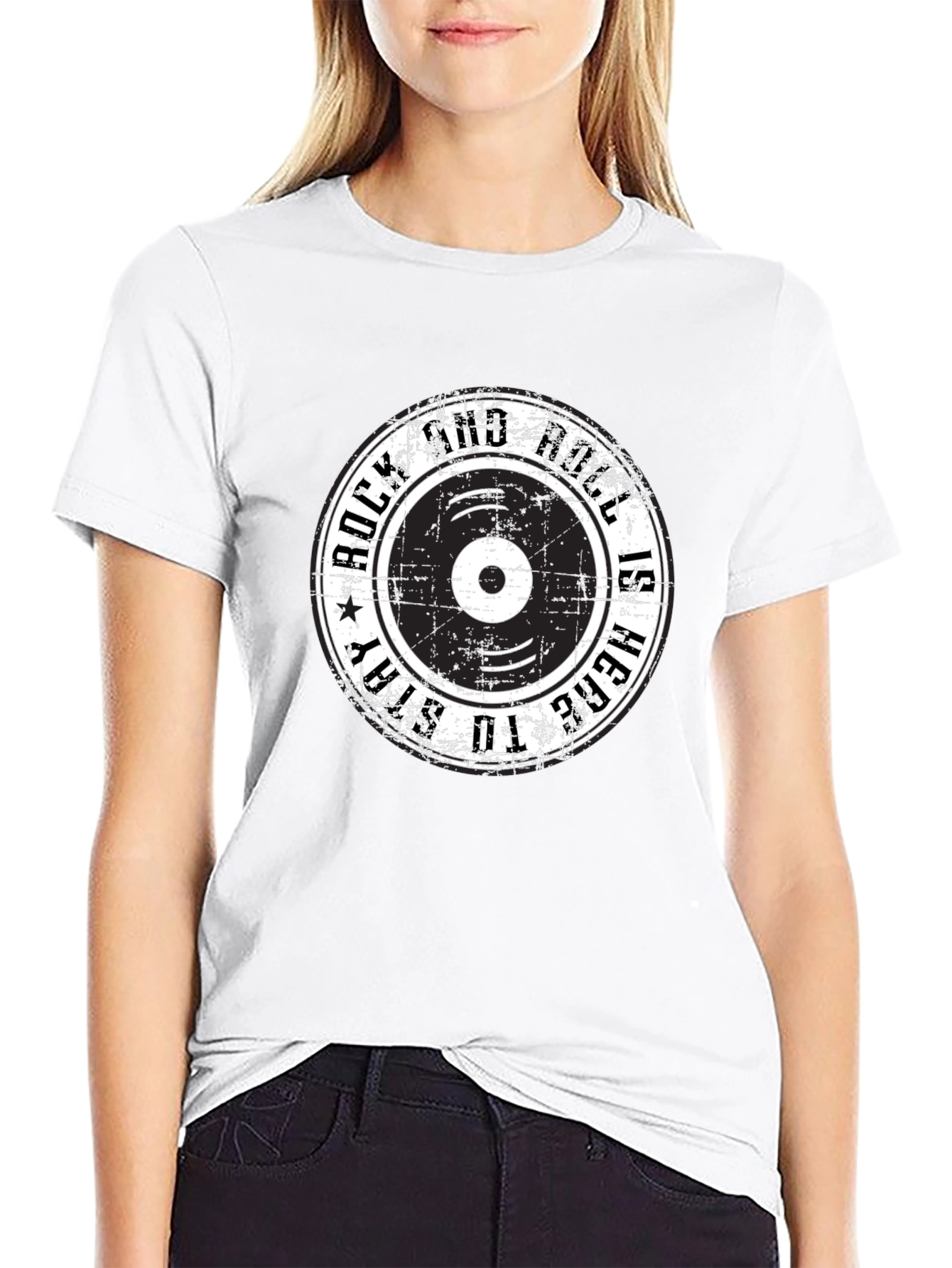 Rock and Roll Here to Stay Graphic Tee