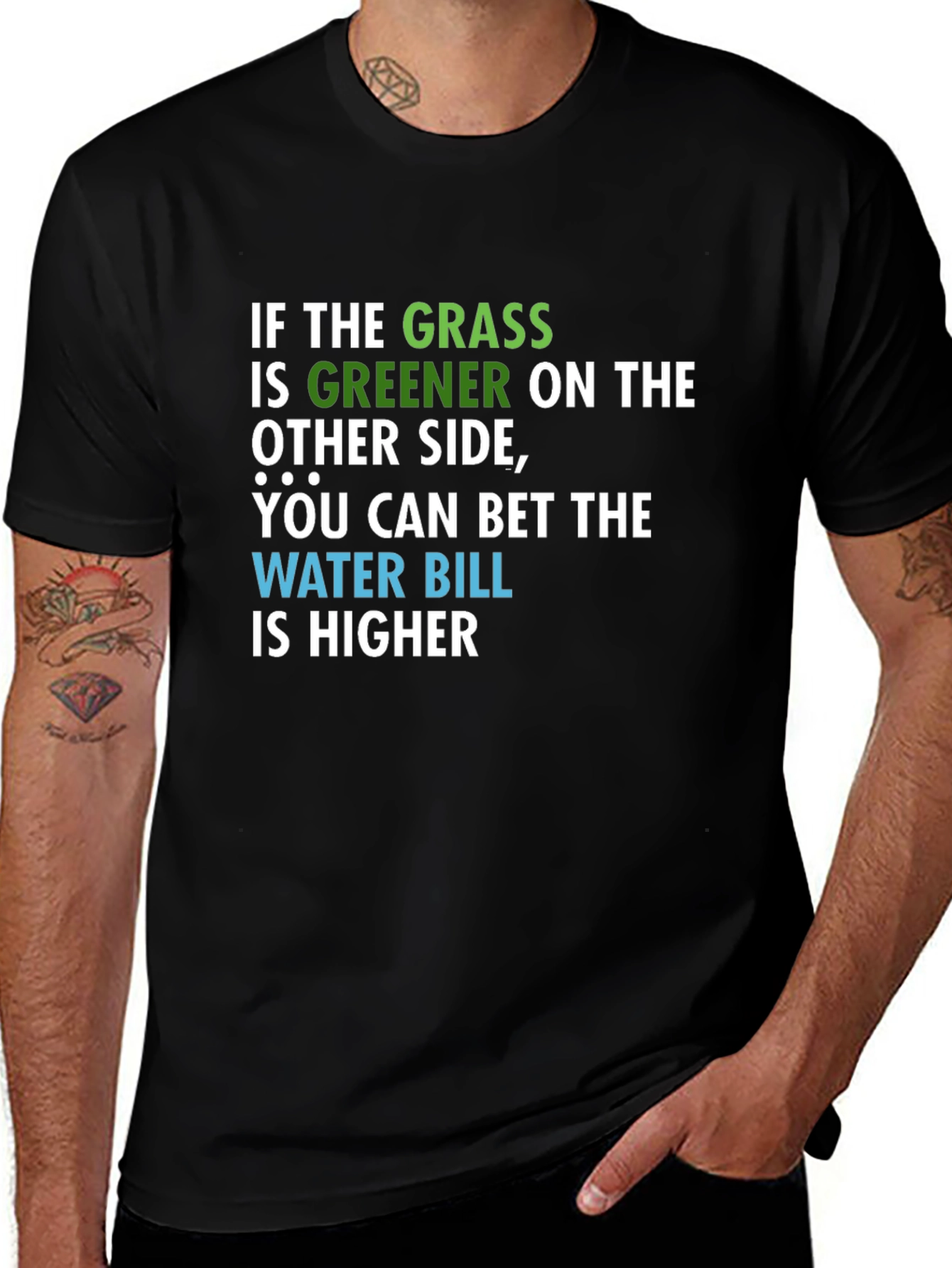 Greener Grass Water Bill T-Shirt