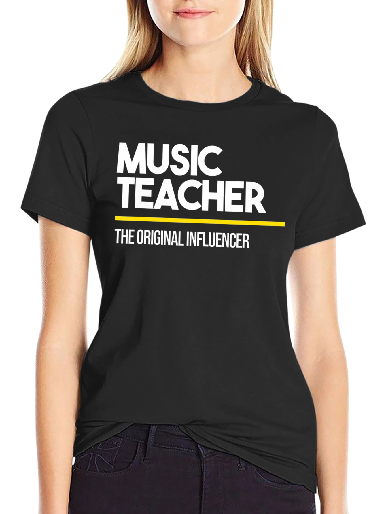 Music Teacher Influencer Graphic Tee