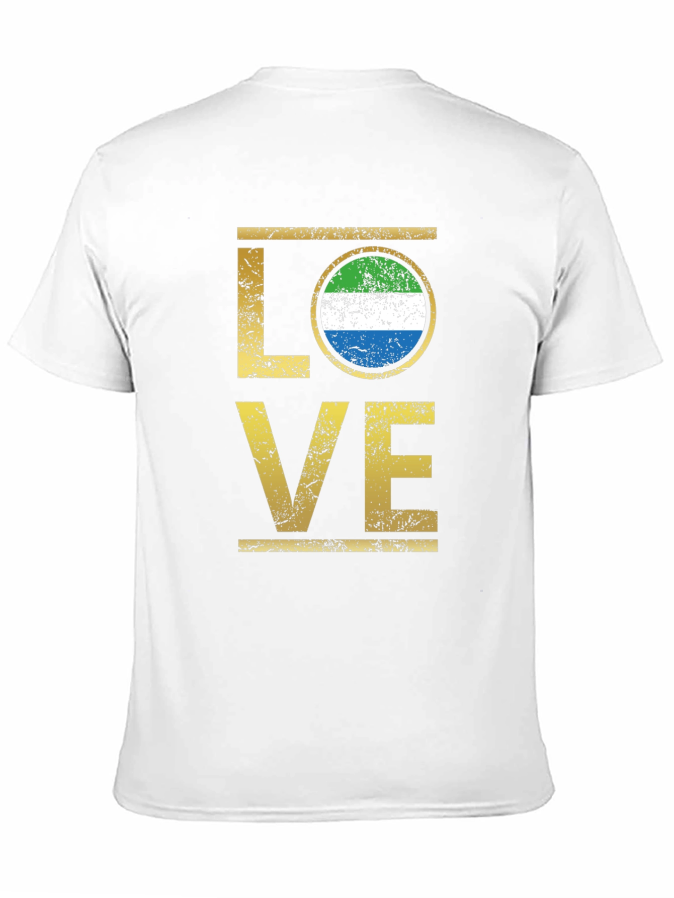 Sierra Leone Flag LOVE T-Shirt