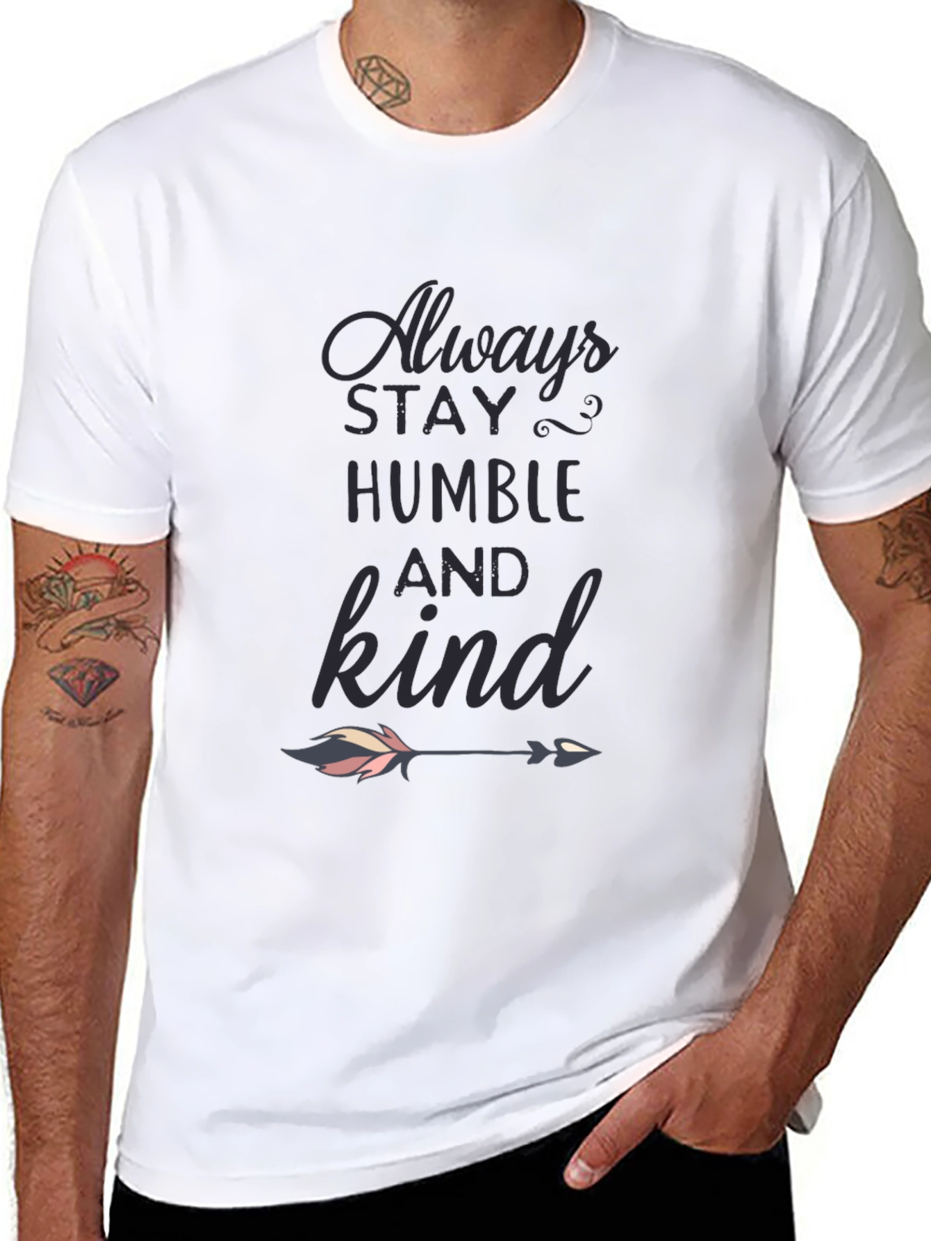 Always Stay Humble & Kind Graphic Tee