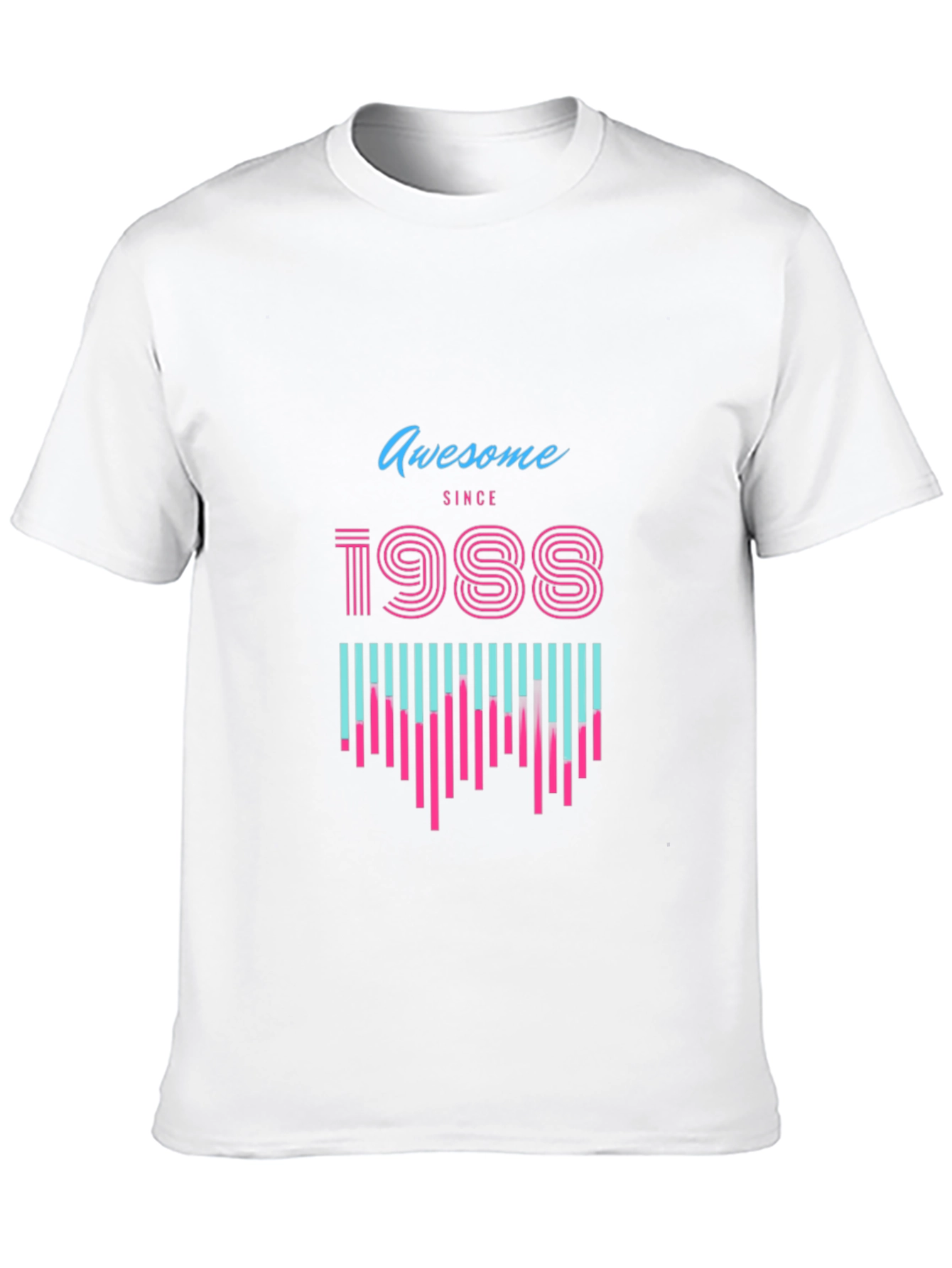 Awesome Since 1988 Graphic Tee - Black