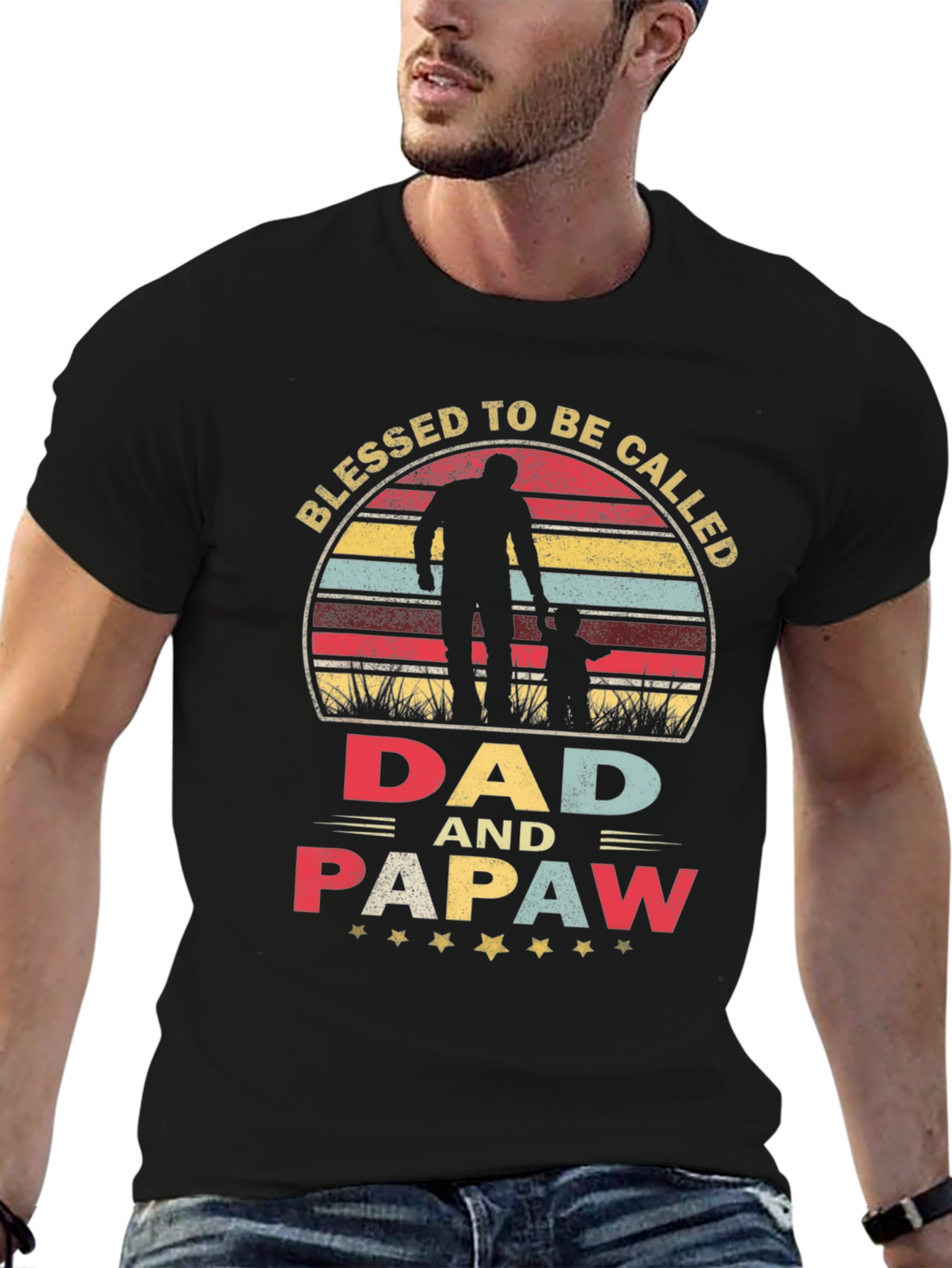 Blessed Dad & Papaw T-Shirt