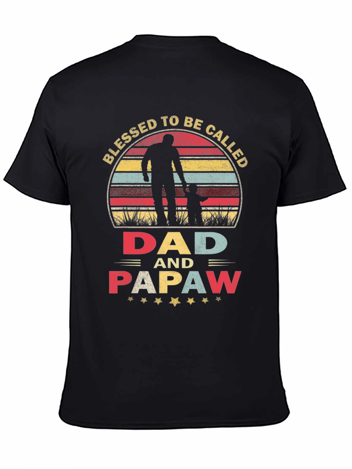 Blessed Dad & Papaw T-Shirt