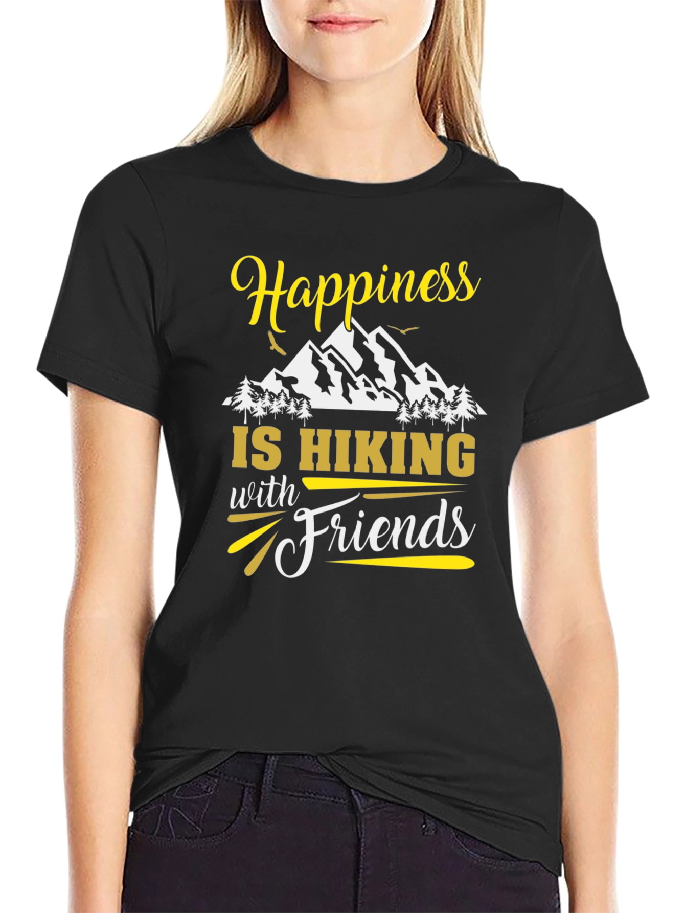 Happiness is Hiking T-Shirt
