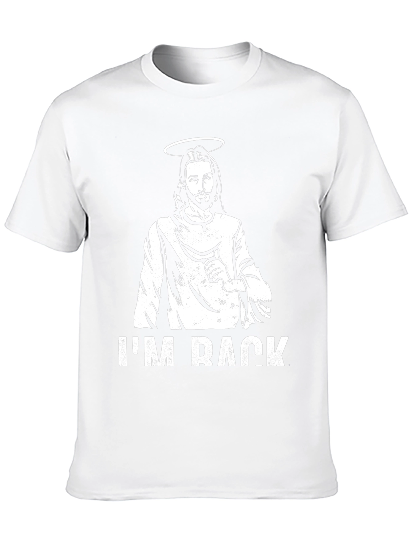 Jesus Im Back Black T-Shirt