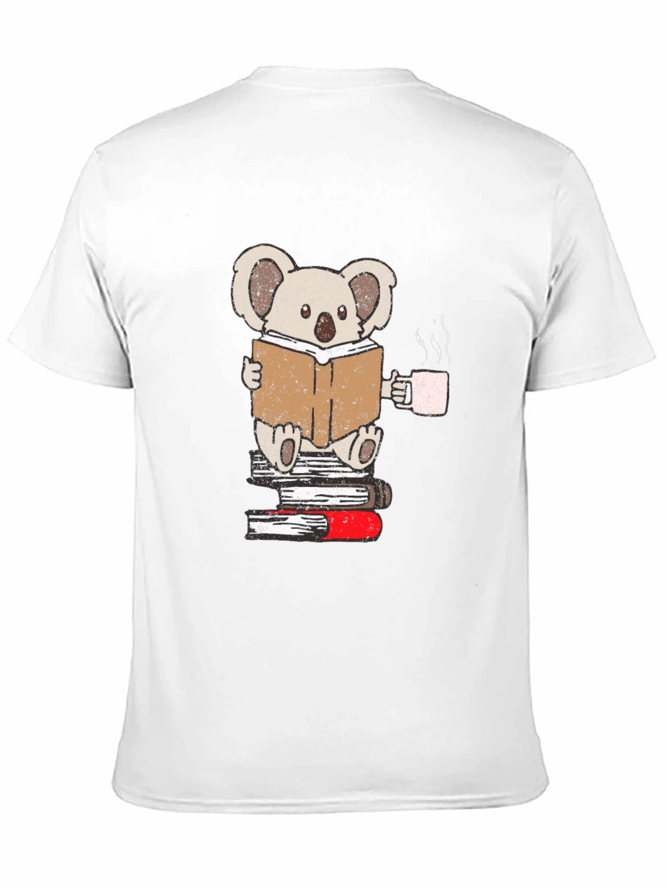 Koala Reading Book T-Shirt