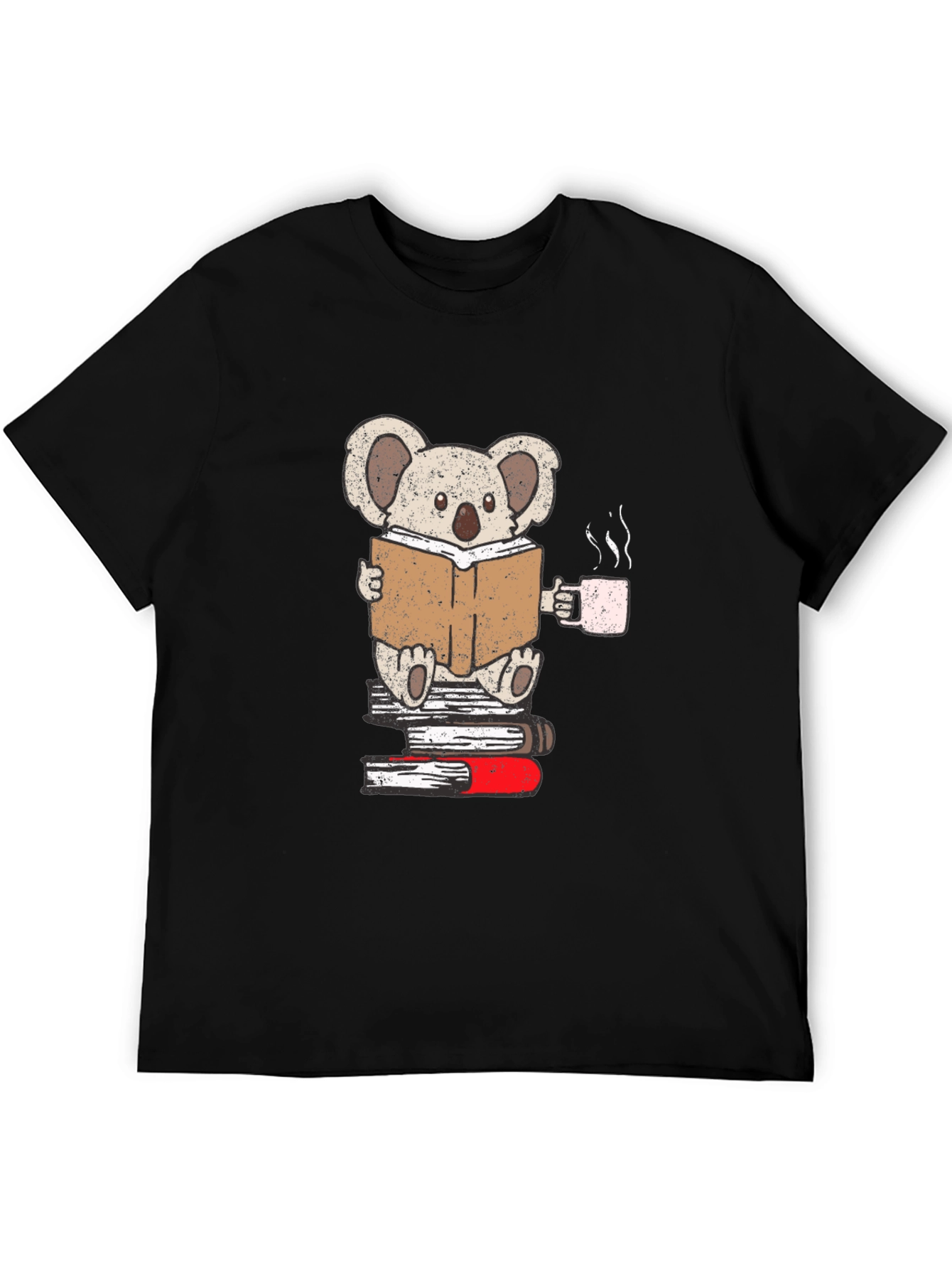 Koala Reading Book T-Shirt