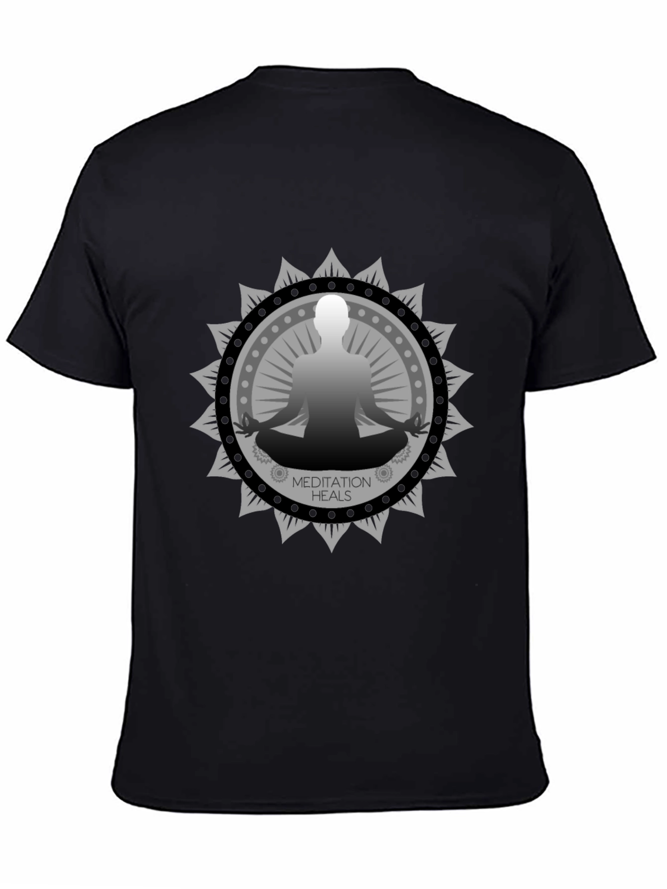 Meditation Heals Graphic T-Shirt - Zen Vibes