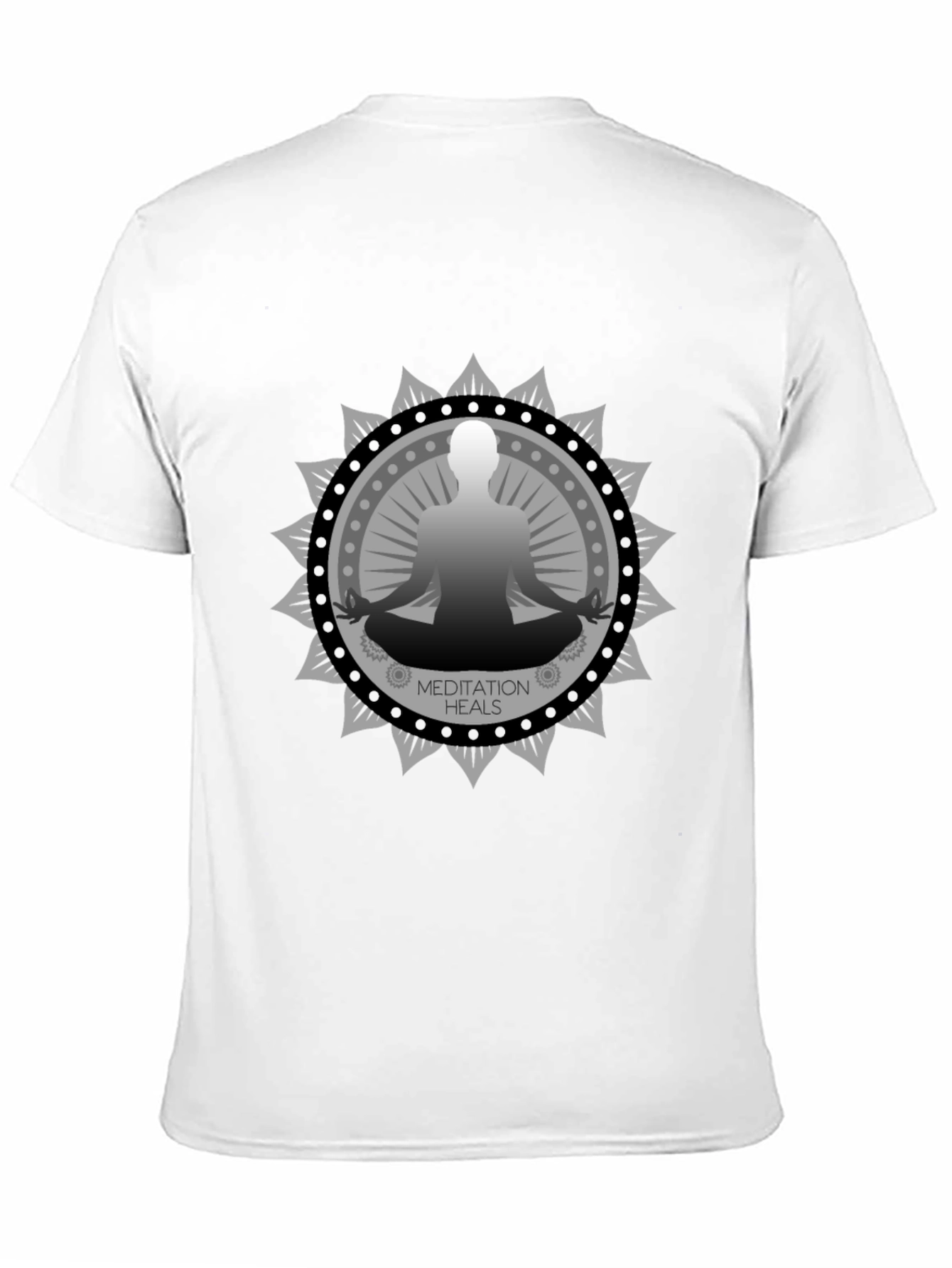 Meditation Heals Graphic T-Shirt - Zen Vibes