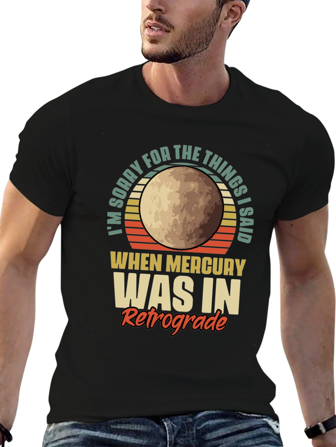 Mercury Retrograde Apology T-Shirt - Trendy Graphic Tee
