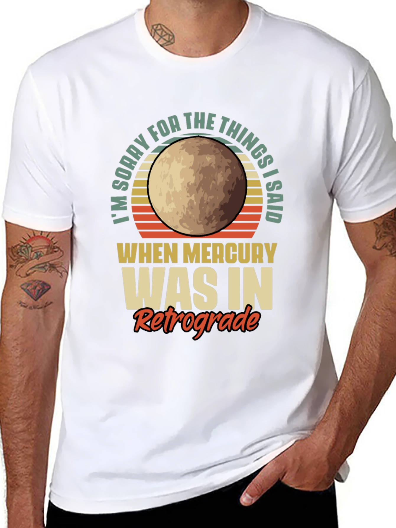 Mercury Retrograde Apology T-Shirt - Trendy Graphic Tee