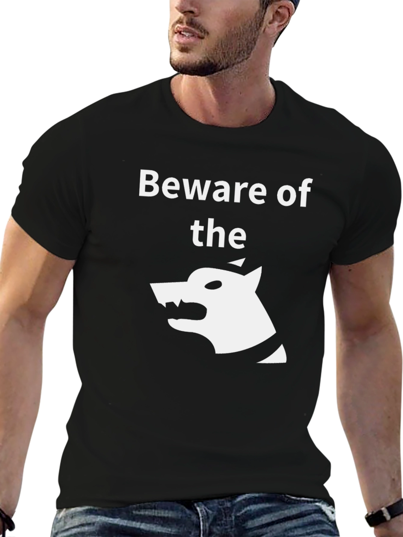 Beware of the Dog T-Shirt | Funny Dog Warning Tee | Dog Lover Gift Shirt | Free Shipping $50+