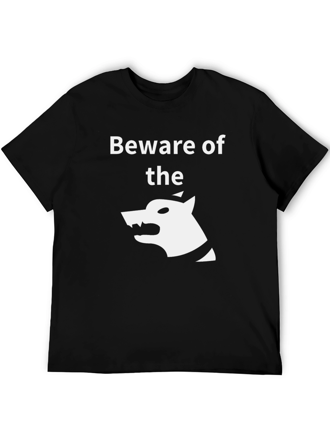 Beware of the Dog T-Shirt | Funny Dog Warning Tee | Dog Lover Gift Shirt | Free Shipping $50+