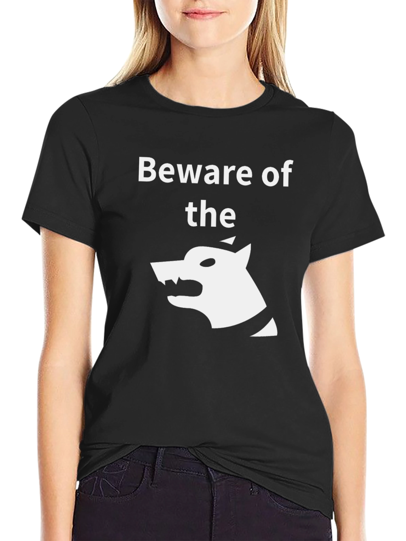 Beware of the Dog T-Shirt | Funny Dog Warning Tee | Dog Lover Gift Shirt | Free Shipping $50+