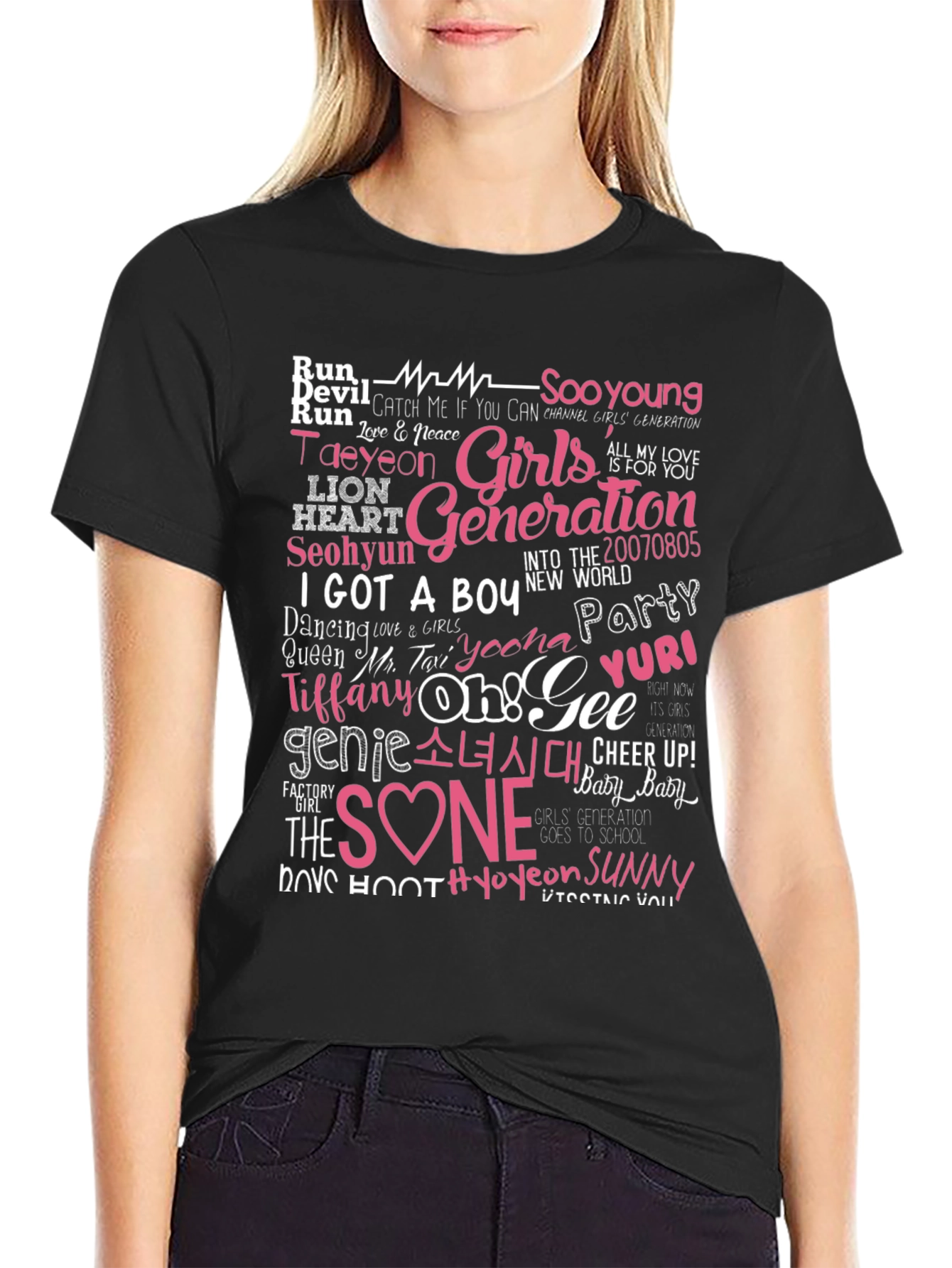 Girls Generation T-Shirt Kpop Fan Tee
