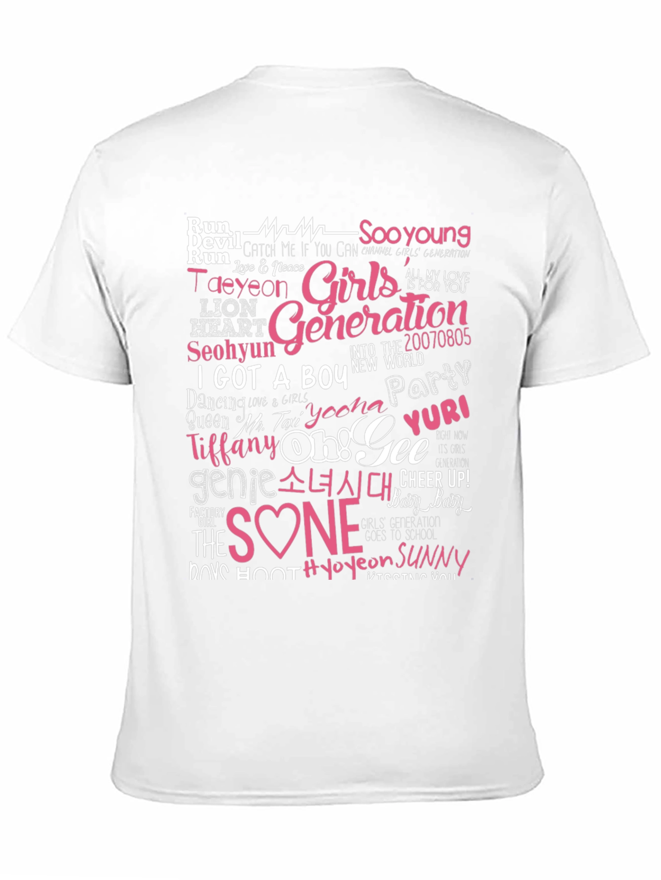 Girls Generation T-Shirt Kpop Fan Tee