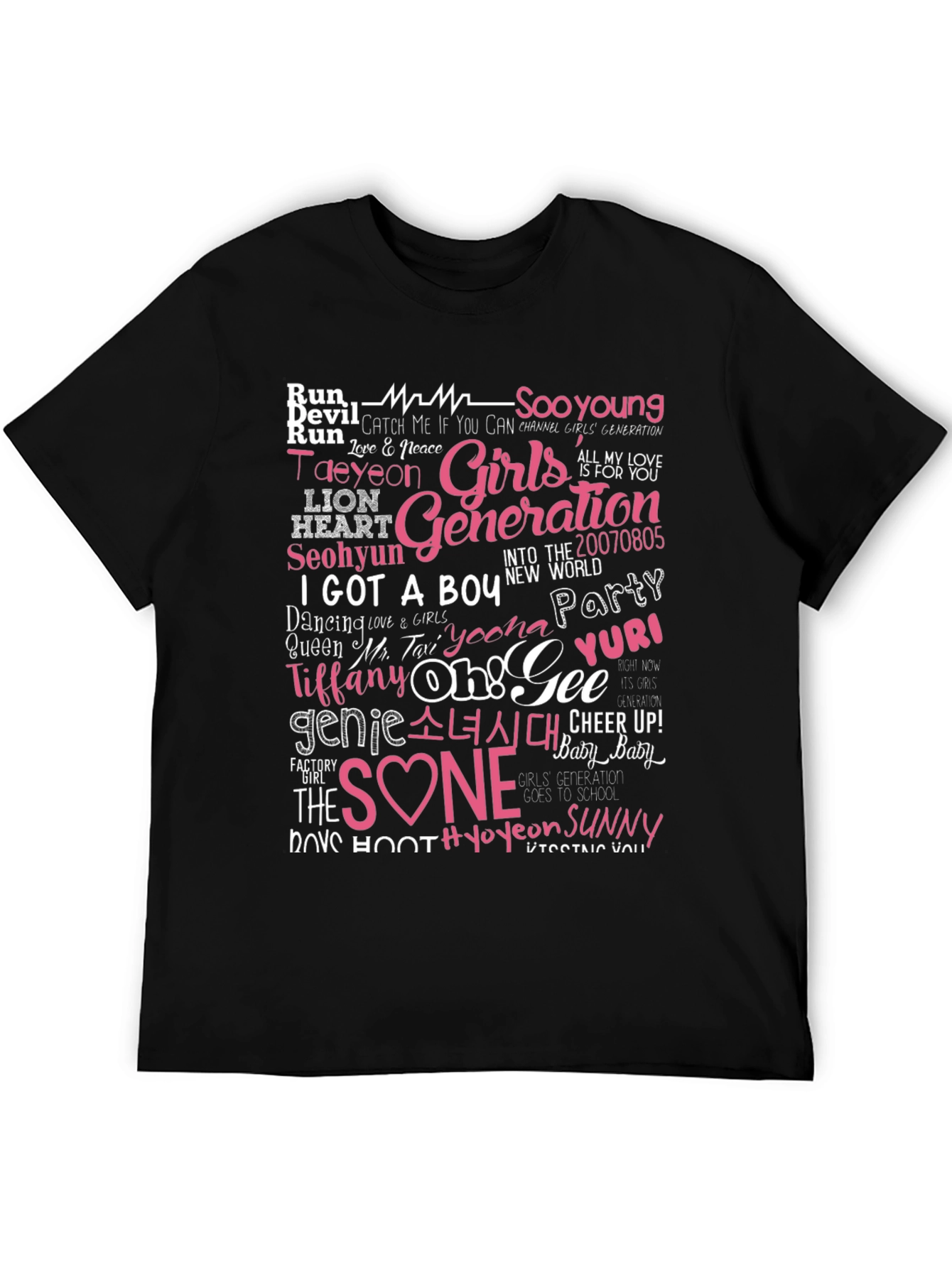 Girls Generation T-Shirt Kpop Fan Tee