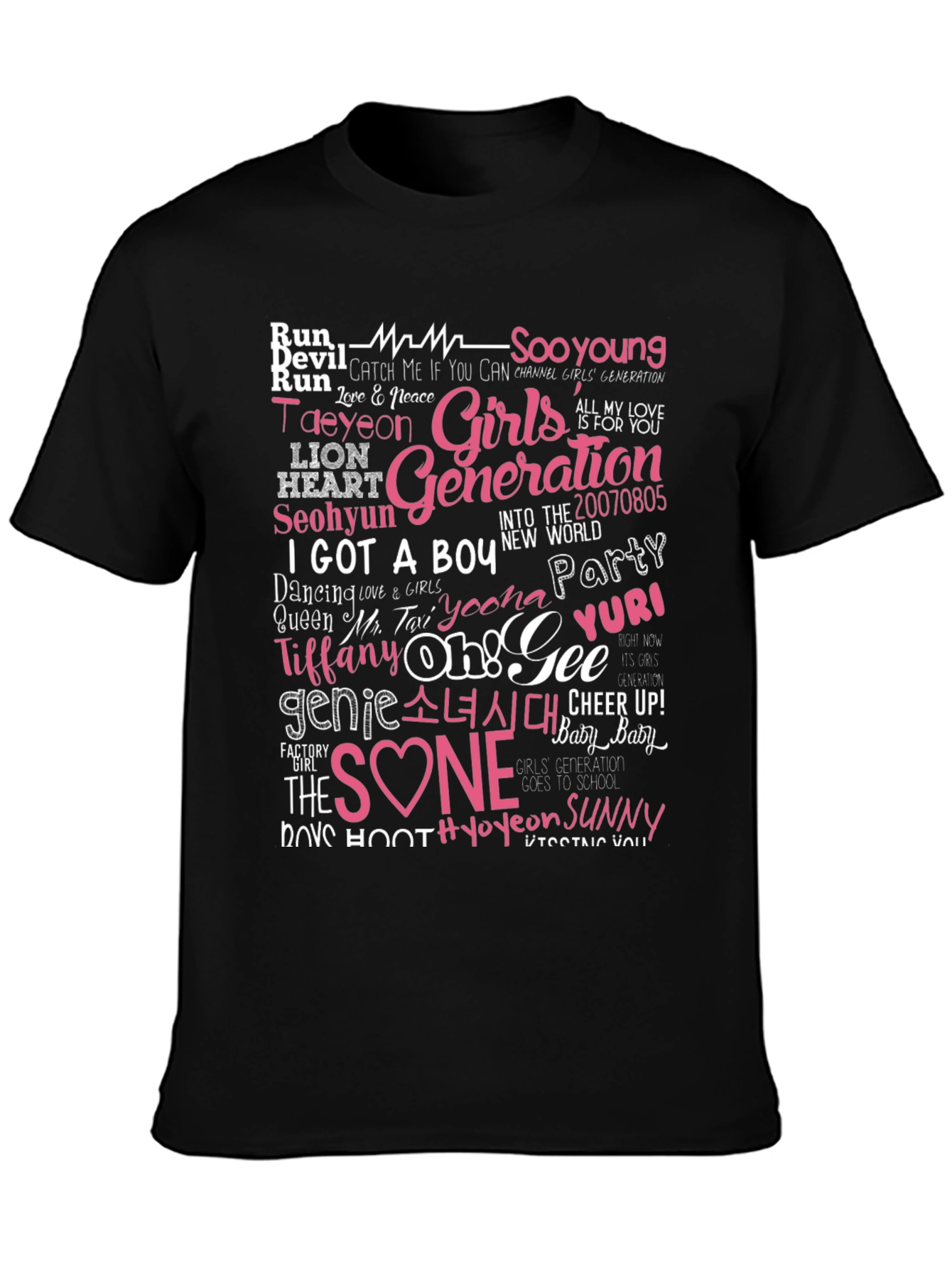Girls Generation T-Shirt Kpop Fan Tee
