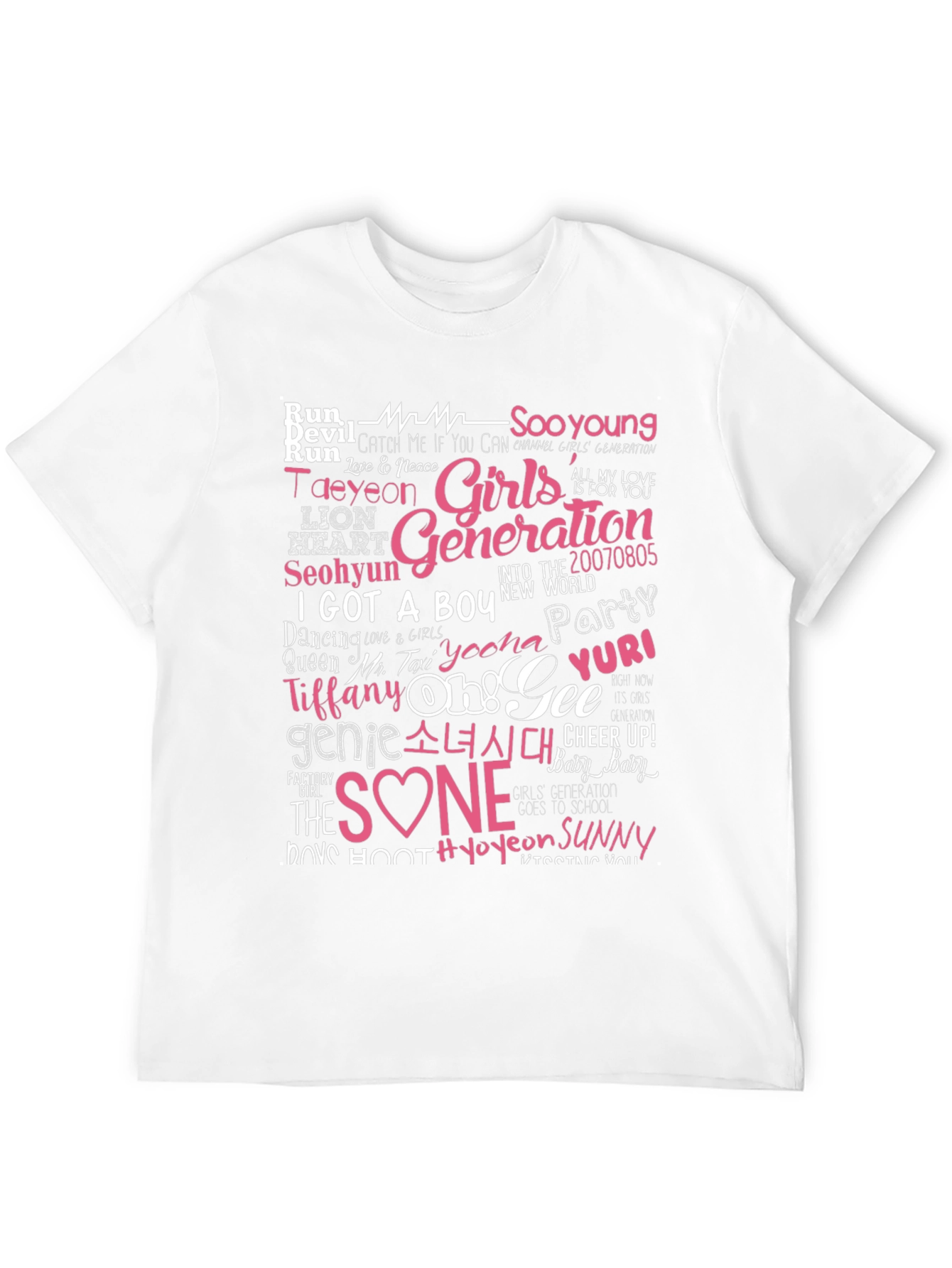 Girls Generation T-Shirt Kpop Fan Tee