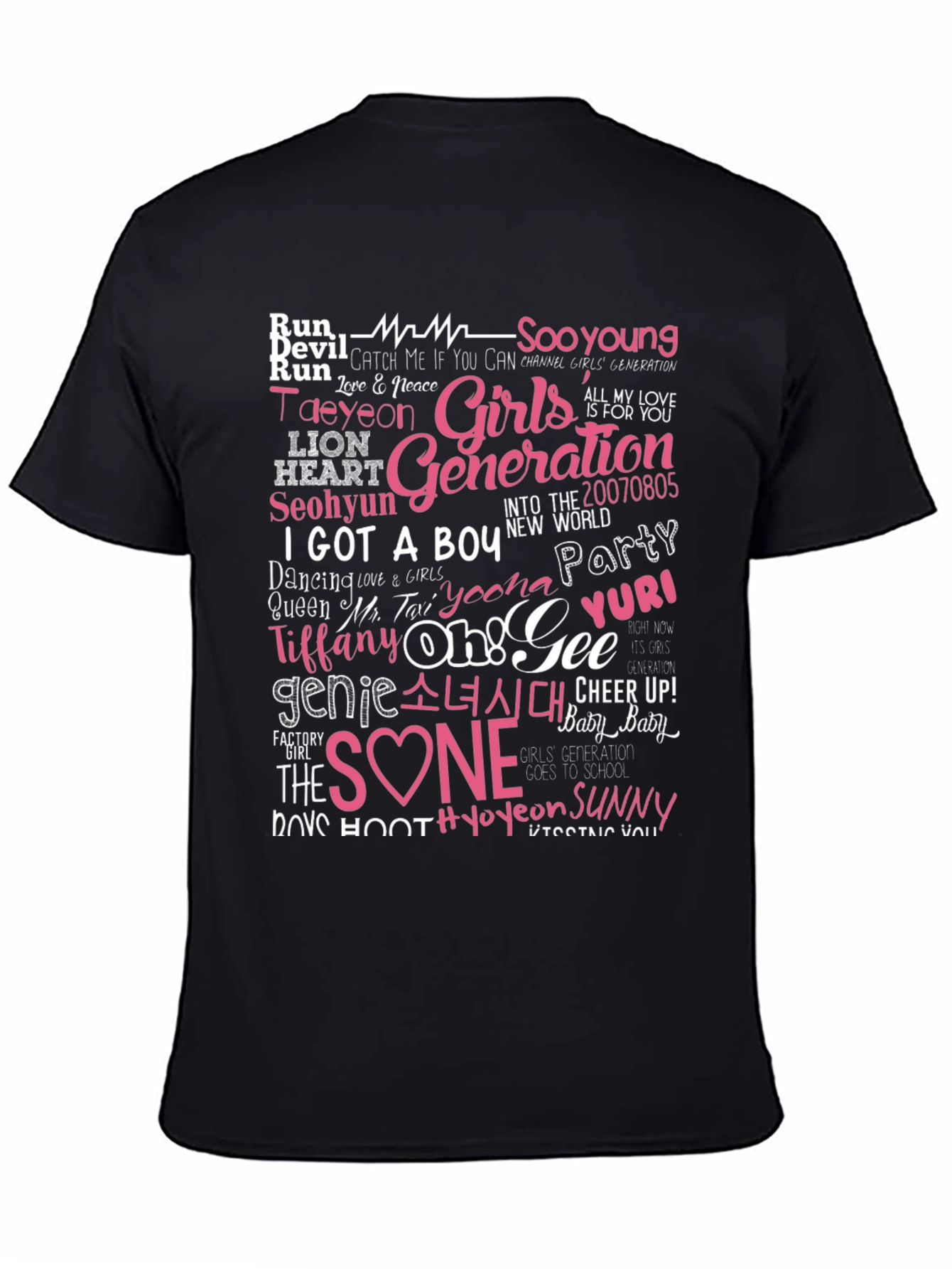 Girls Generation T-Shirt Kpop Fan Tee