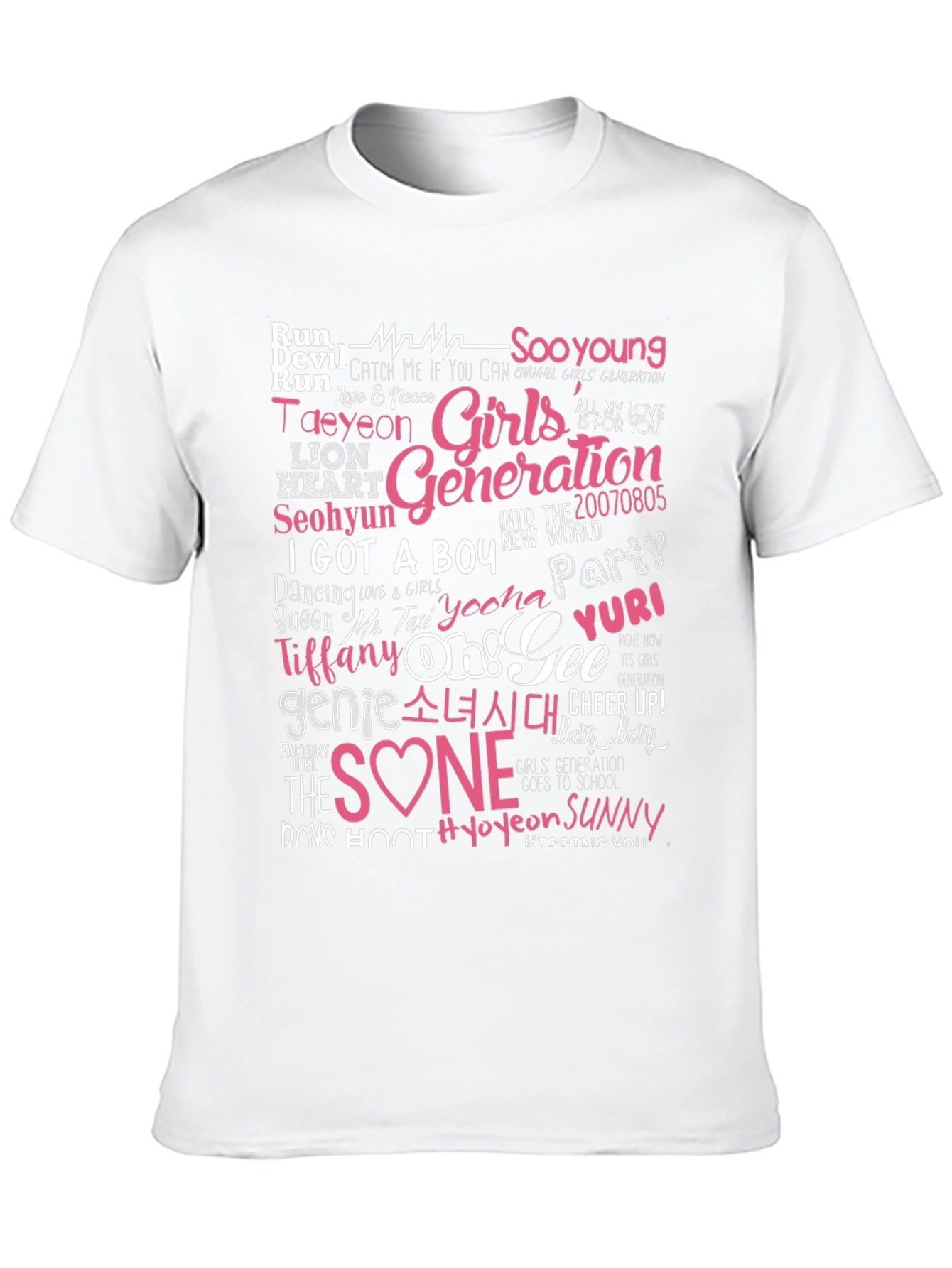 Girls Generation T-Shirt Kpop Fan Tee
