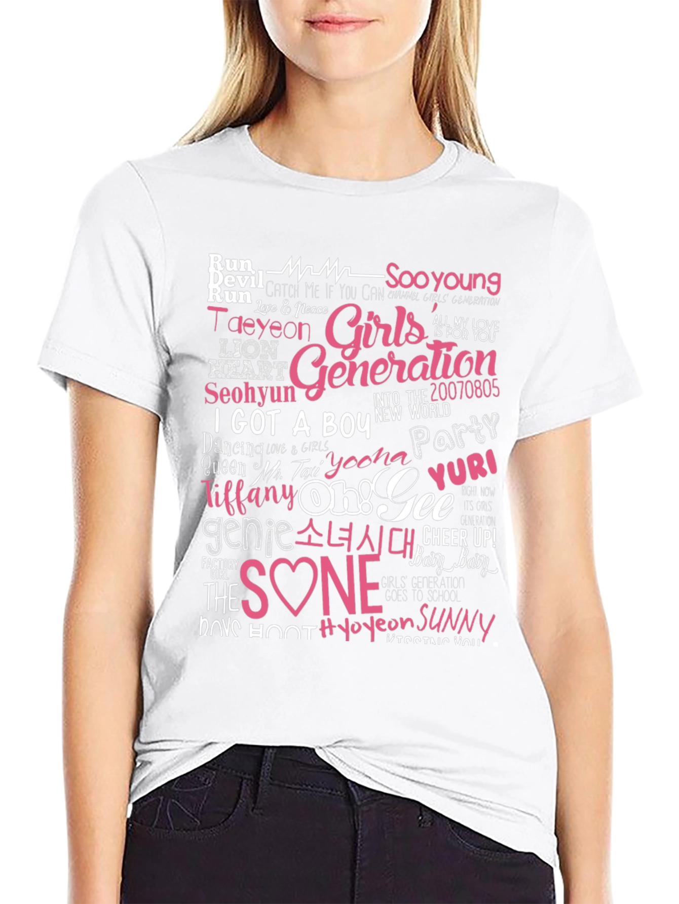 Girls Generation T-Shirt Kpop Fan Tee