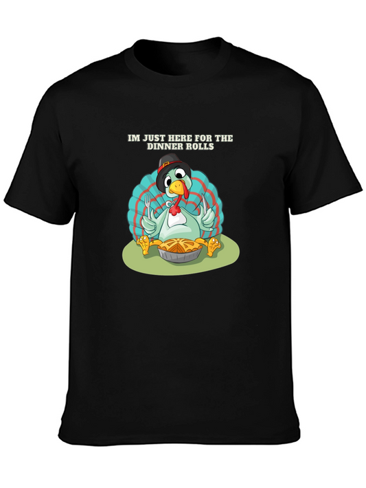 Funny Thanksgiving Turkey Dinner Rolls T-Shirt