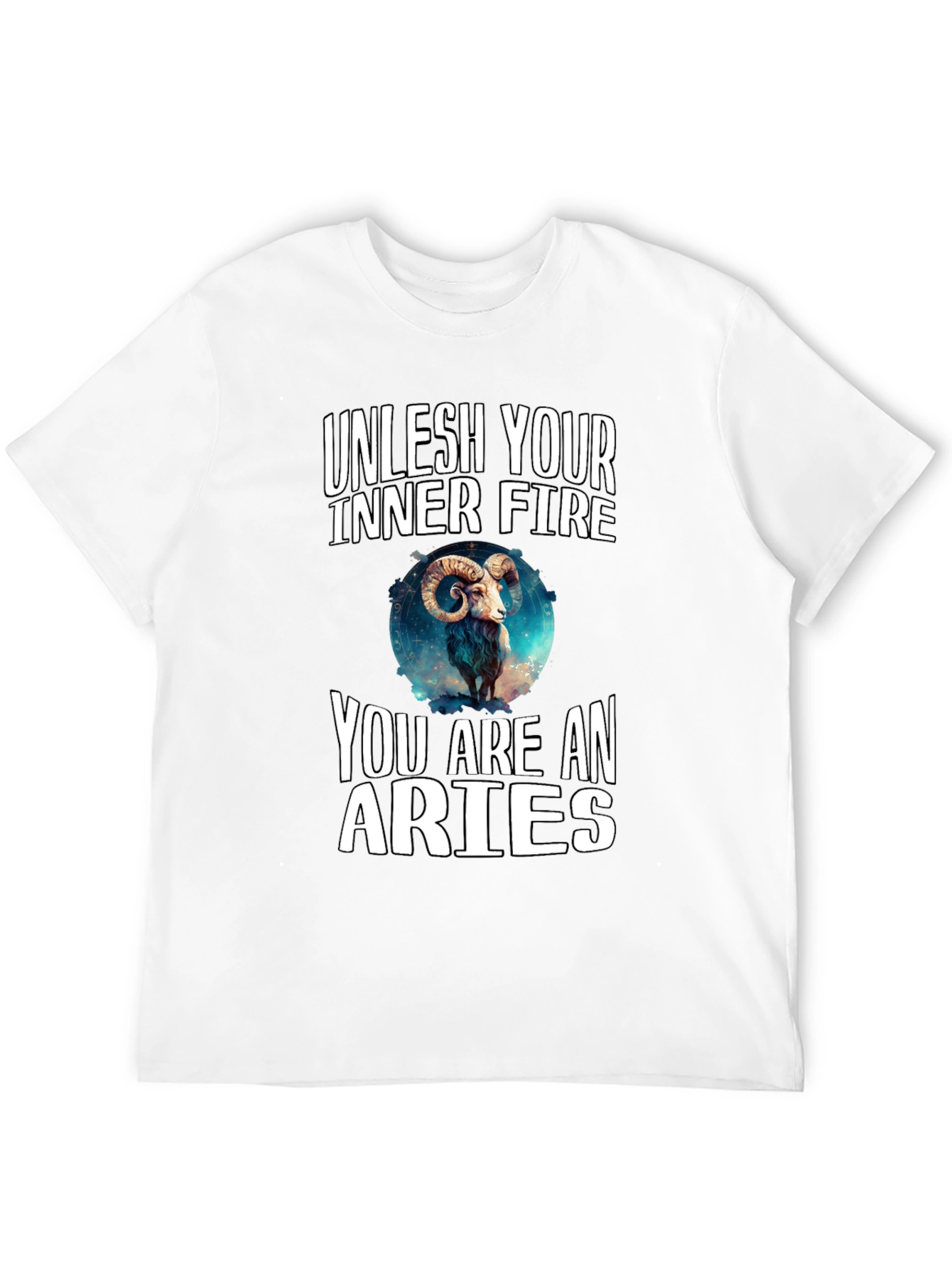 Aries Zodiac T-Shirt - Unleash Your Inner Fire!