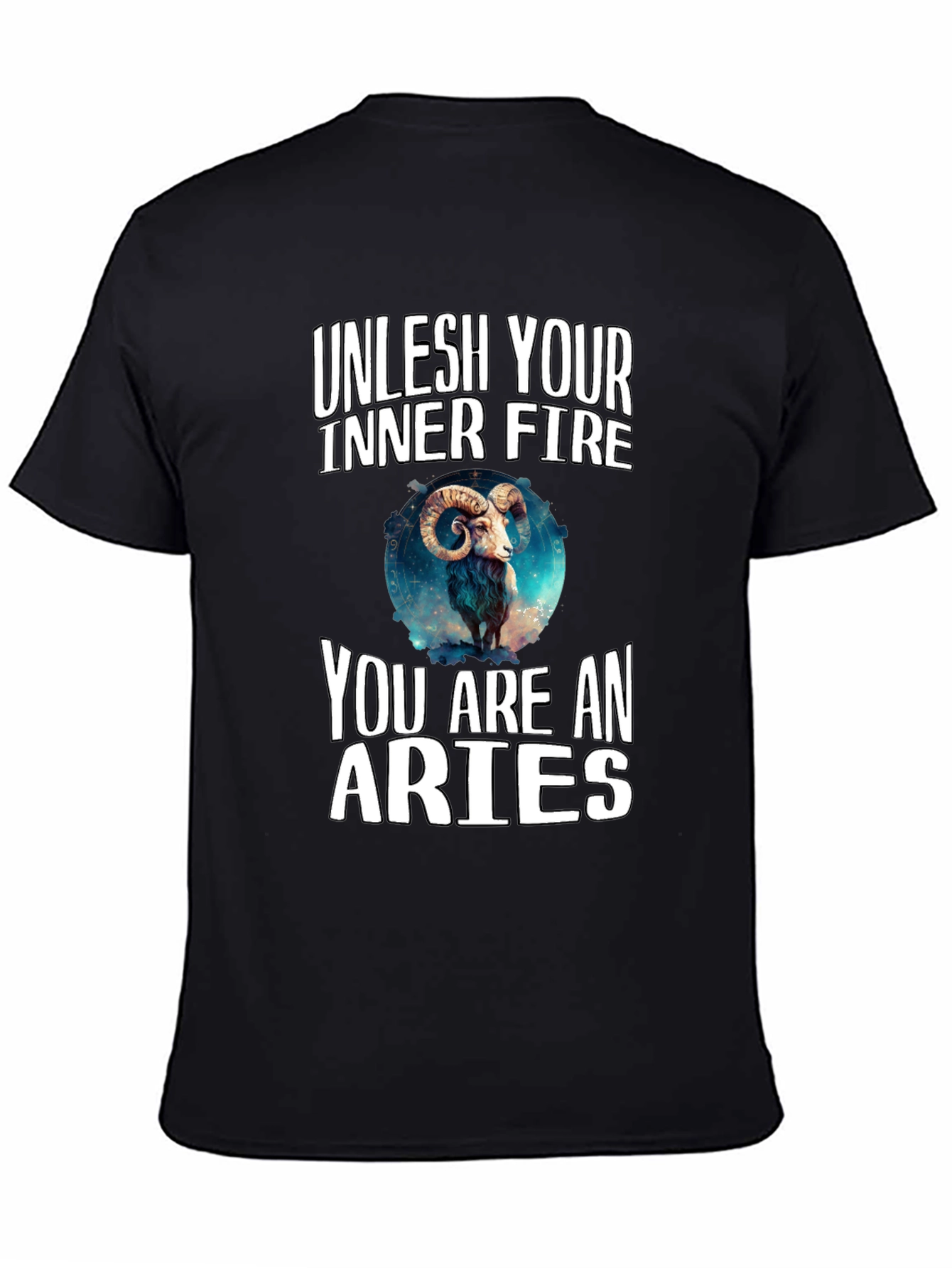 Aries Zodiac T-Shirt - Unleash Your Inner Fire!