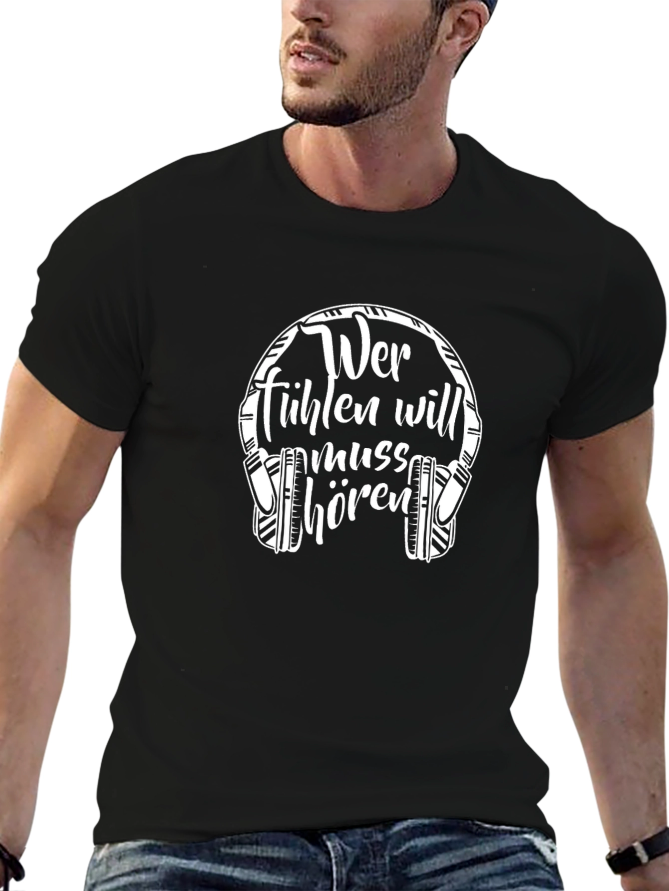 Wer Fühlen Will Hören T-Shirt