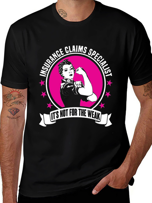Insurance Claims Specialist Rosie the Riveter T-Shirt