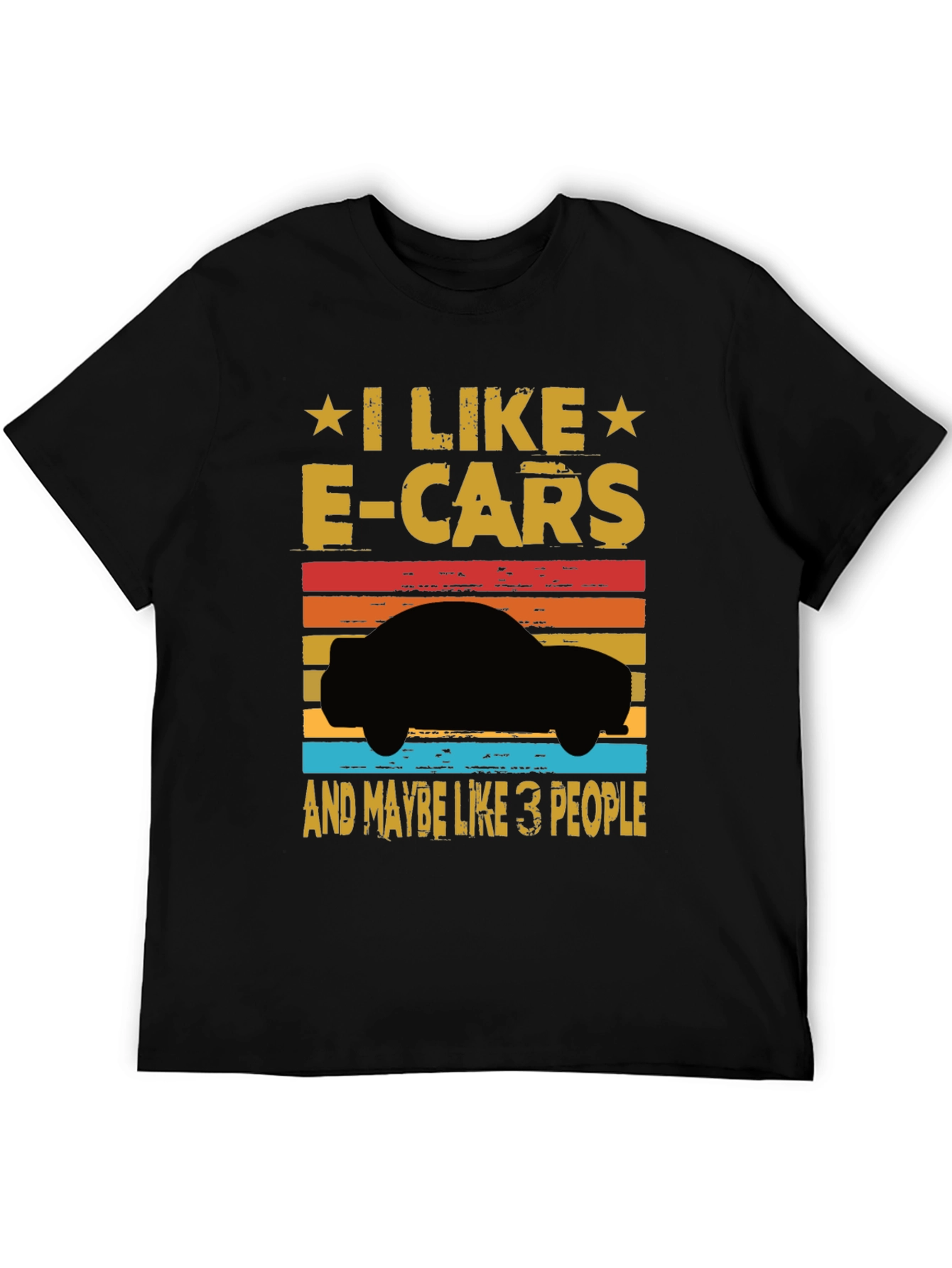 I Like E-Cars Graphic T-Shirt
