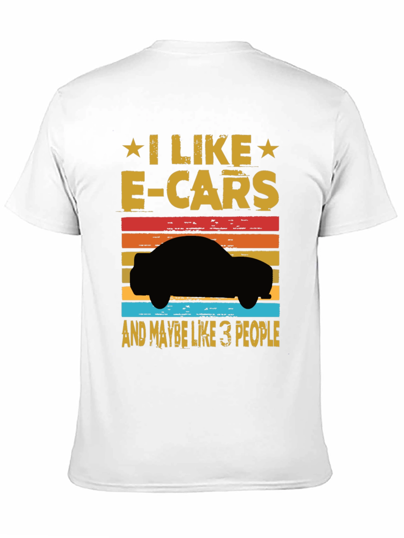 I Like E-Cars Graphic T-Shirt
