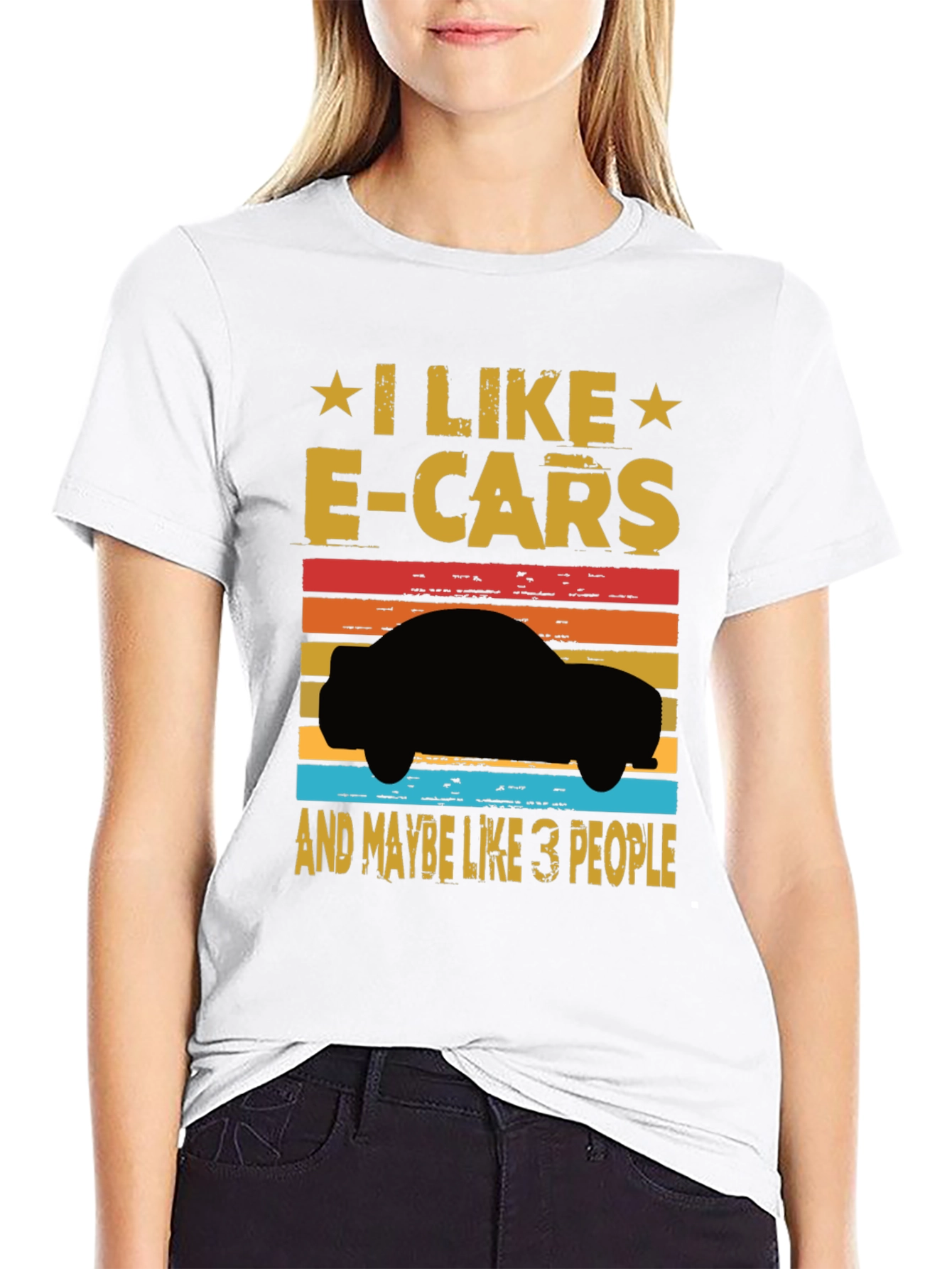 I Like E-Cars Graphic T-Shirt