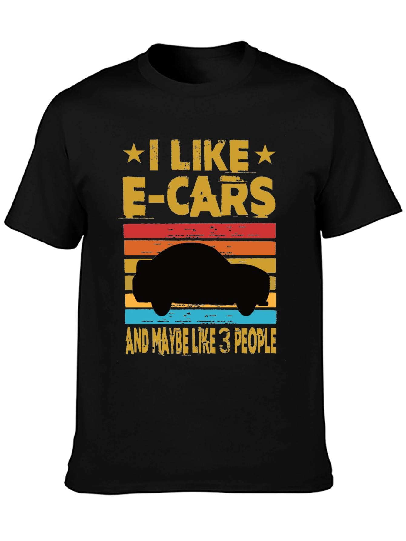 I Like E-Cars Graphic T-Shirt